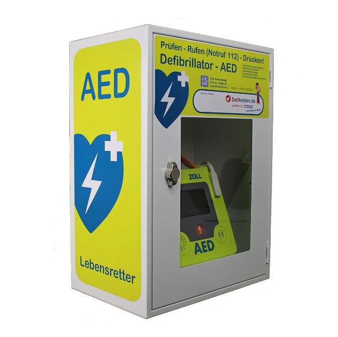 DefiStore.de Zoll Wandschrank für Defibrillator „AED 3“