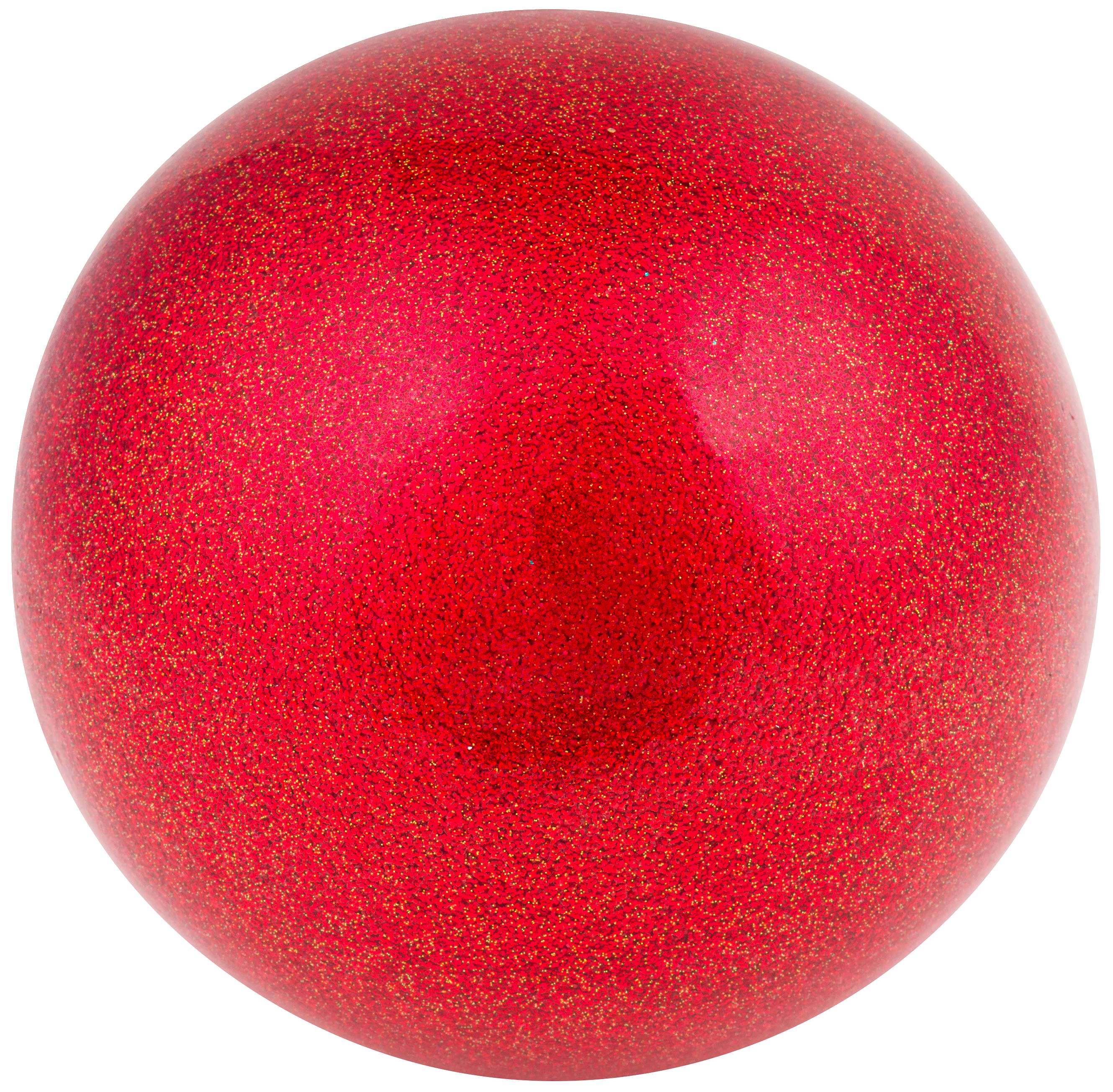Amaya Gymnastikball „Glitzer FIG“, Rot