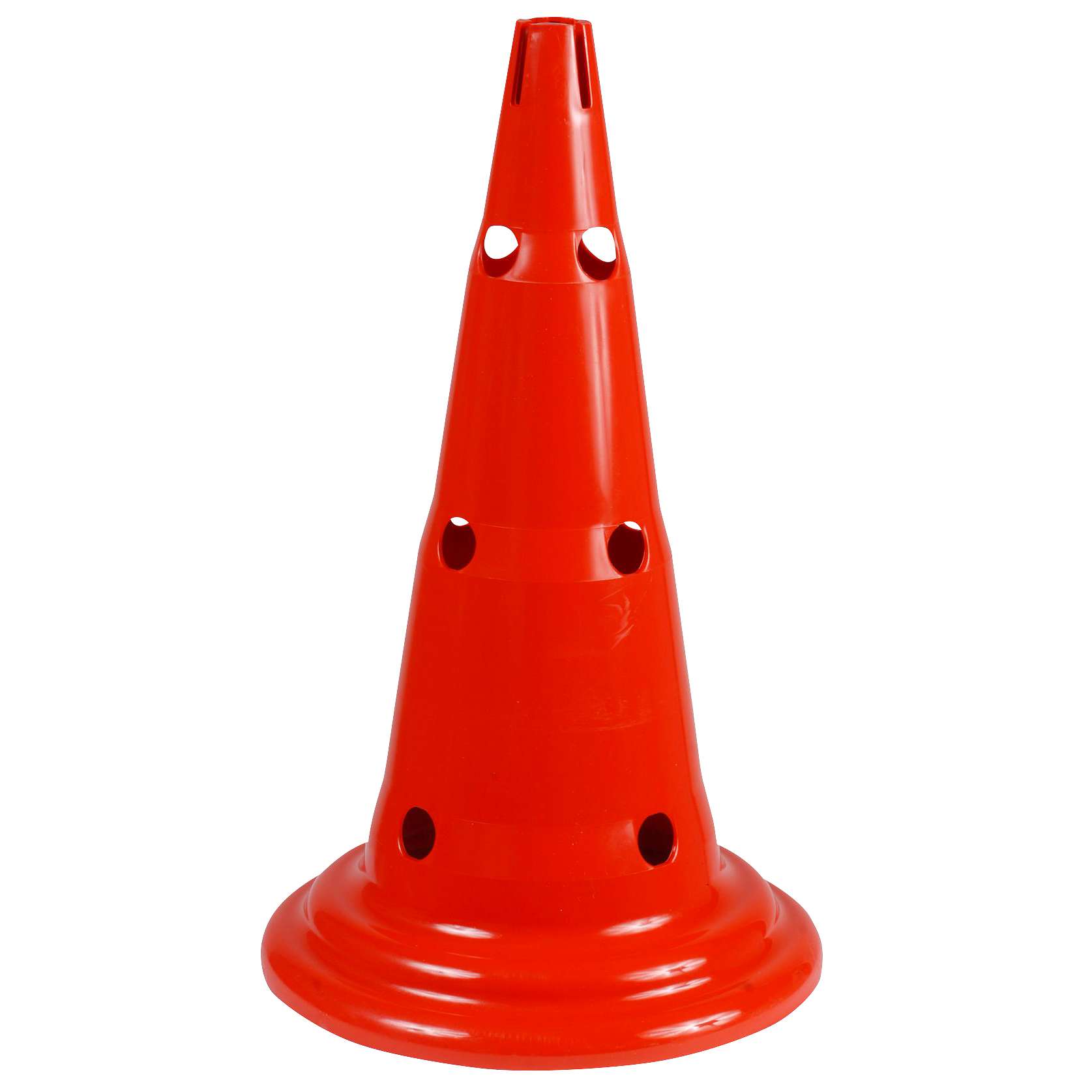 Sport-Thieme Aktionskegel „Multi“, Rot, 50 cm, 12 Löcher