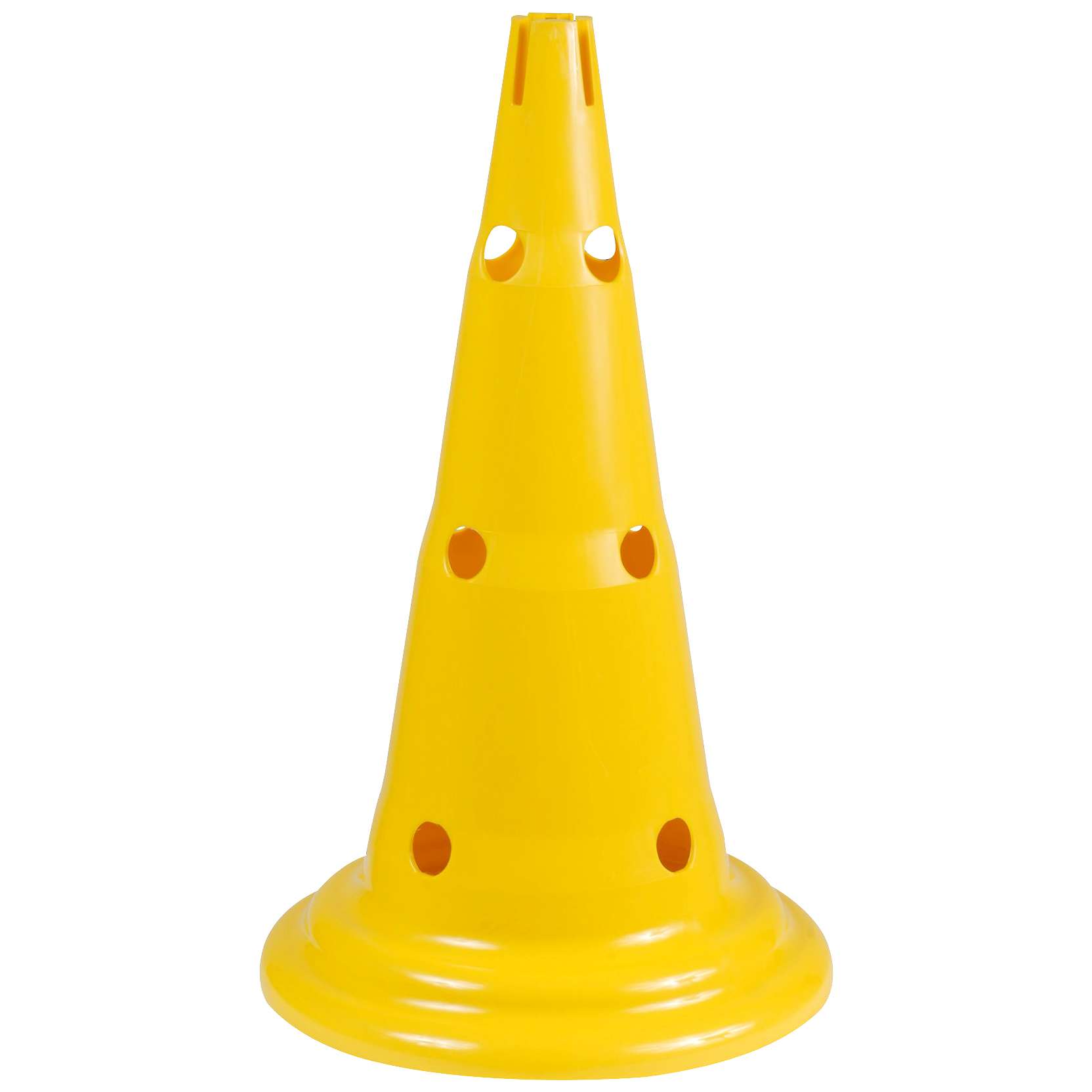 Sport-Thieme Aktionskegel „Multi“, Gelb, 50 cm, 12 Löcher