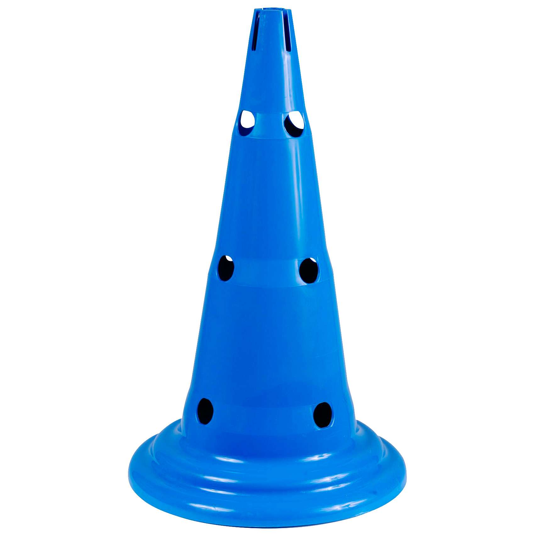 Sport-Thieme Aktionskegel „Multi“, Blau, 50 cm, 12 Löcher
