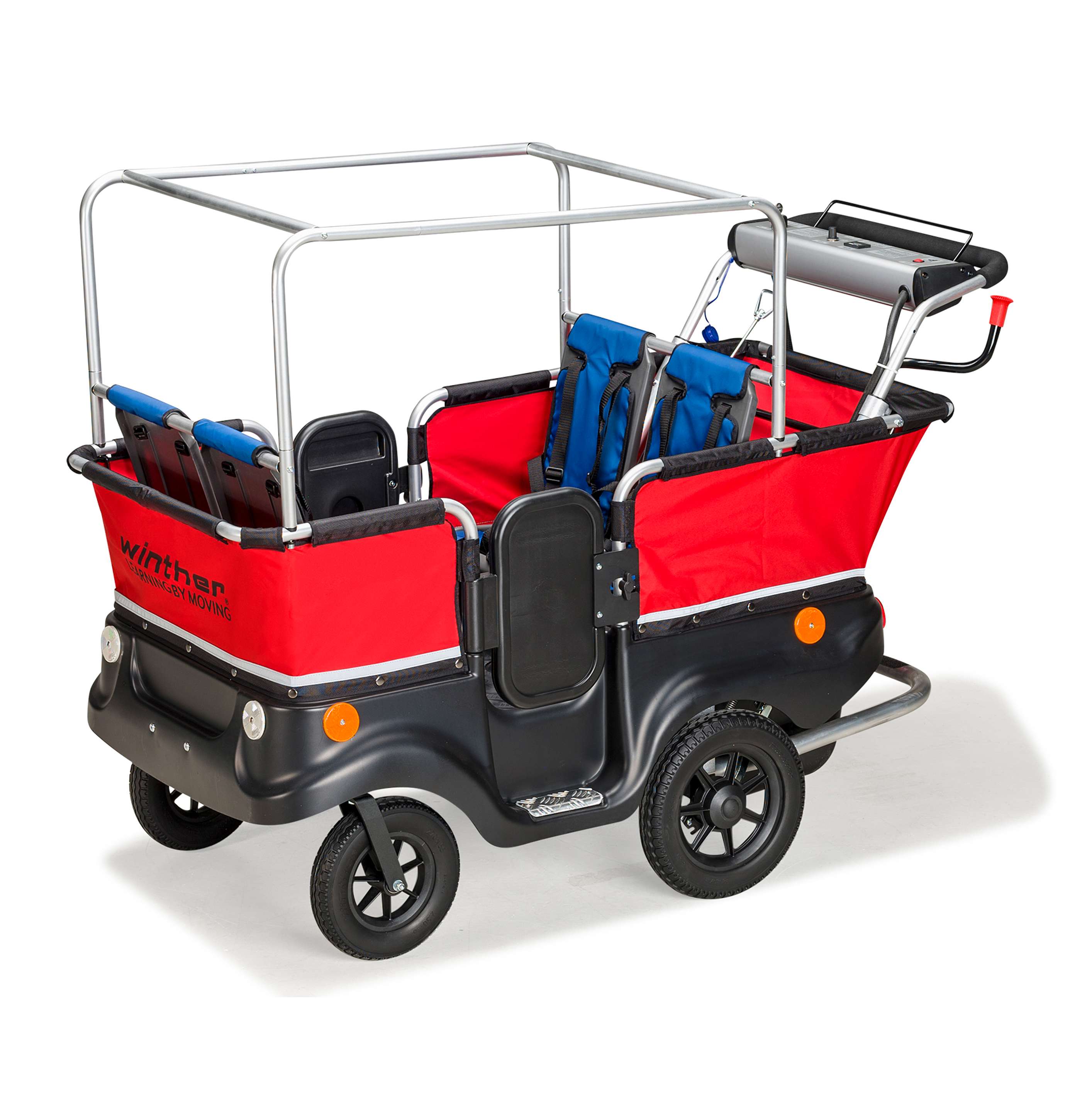 Winther Kinderbus „E-Turtle“, Für 4 Kinder