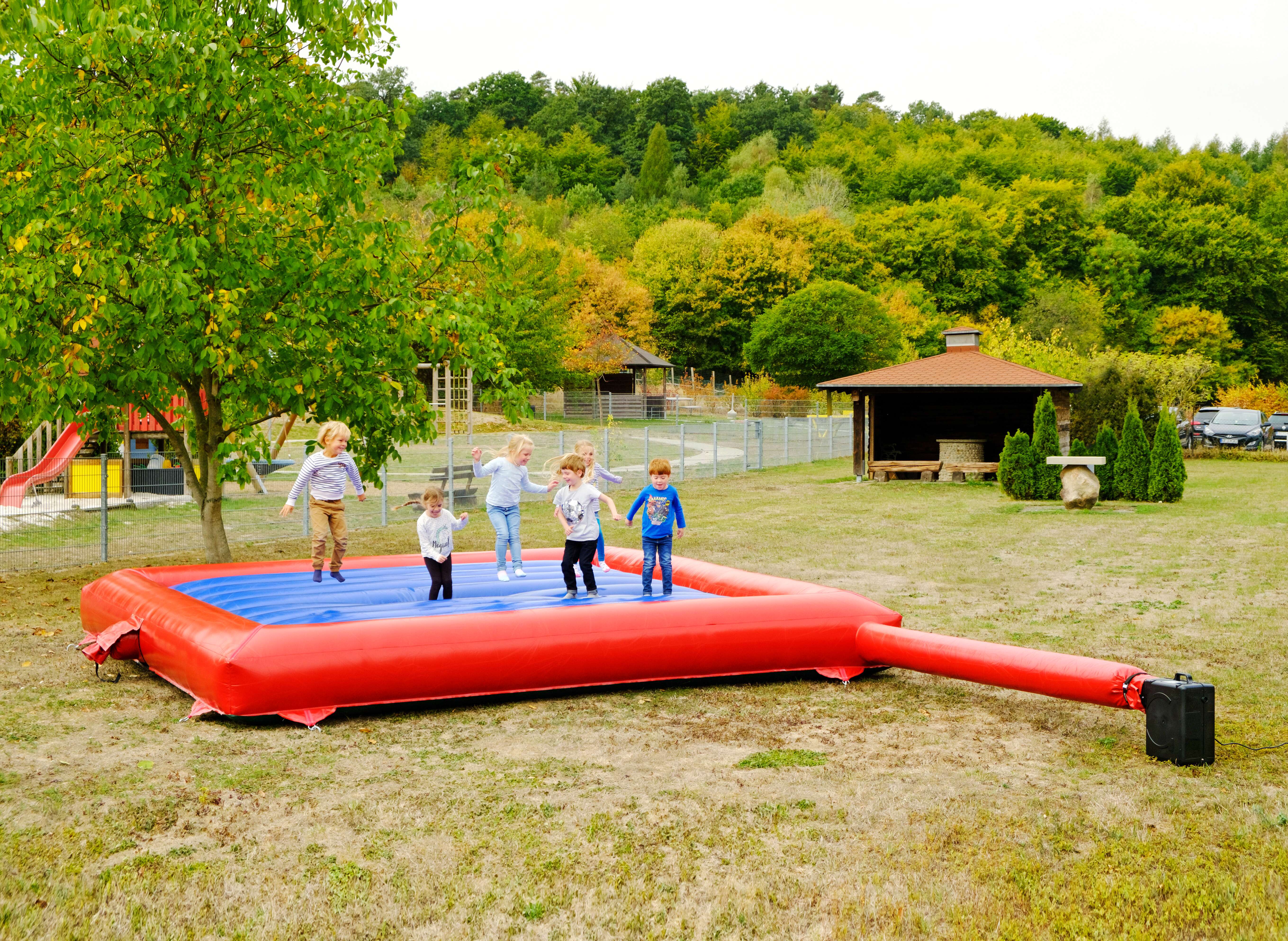 Luftkissen Airtramp, 6×6 m