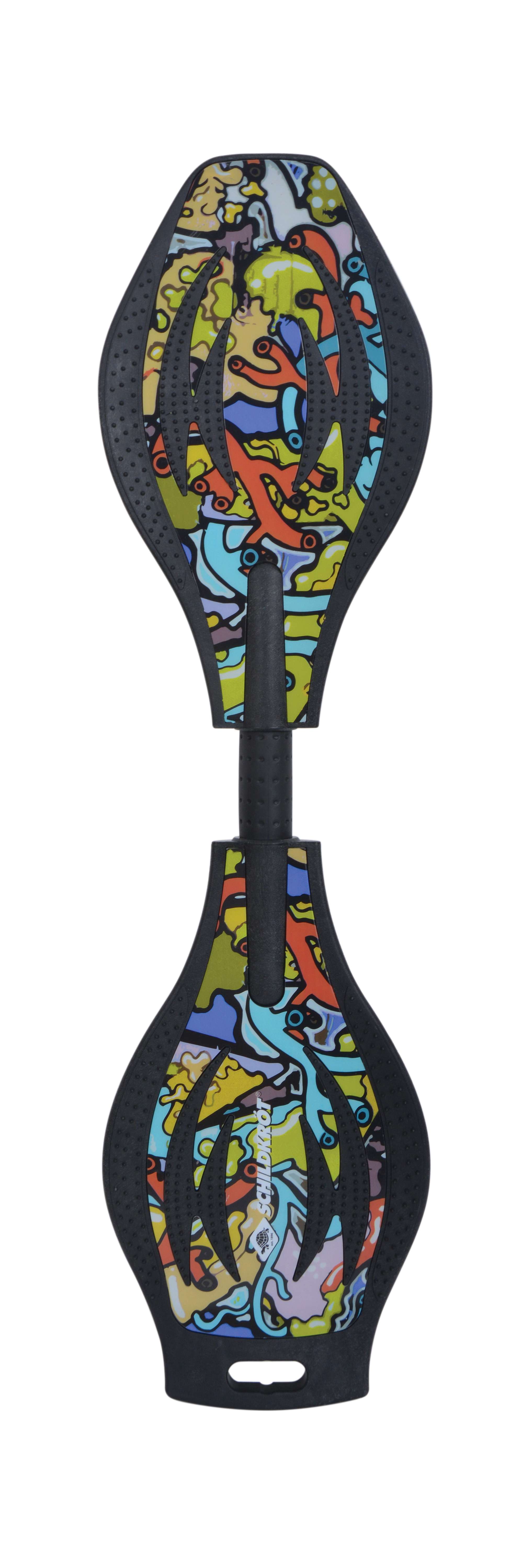Schildkröt Waveboard „Good Vibes“, Grafitti