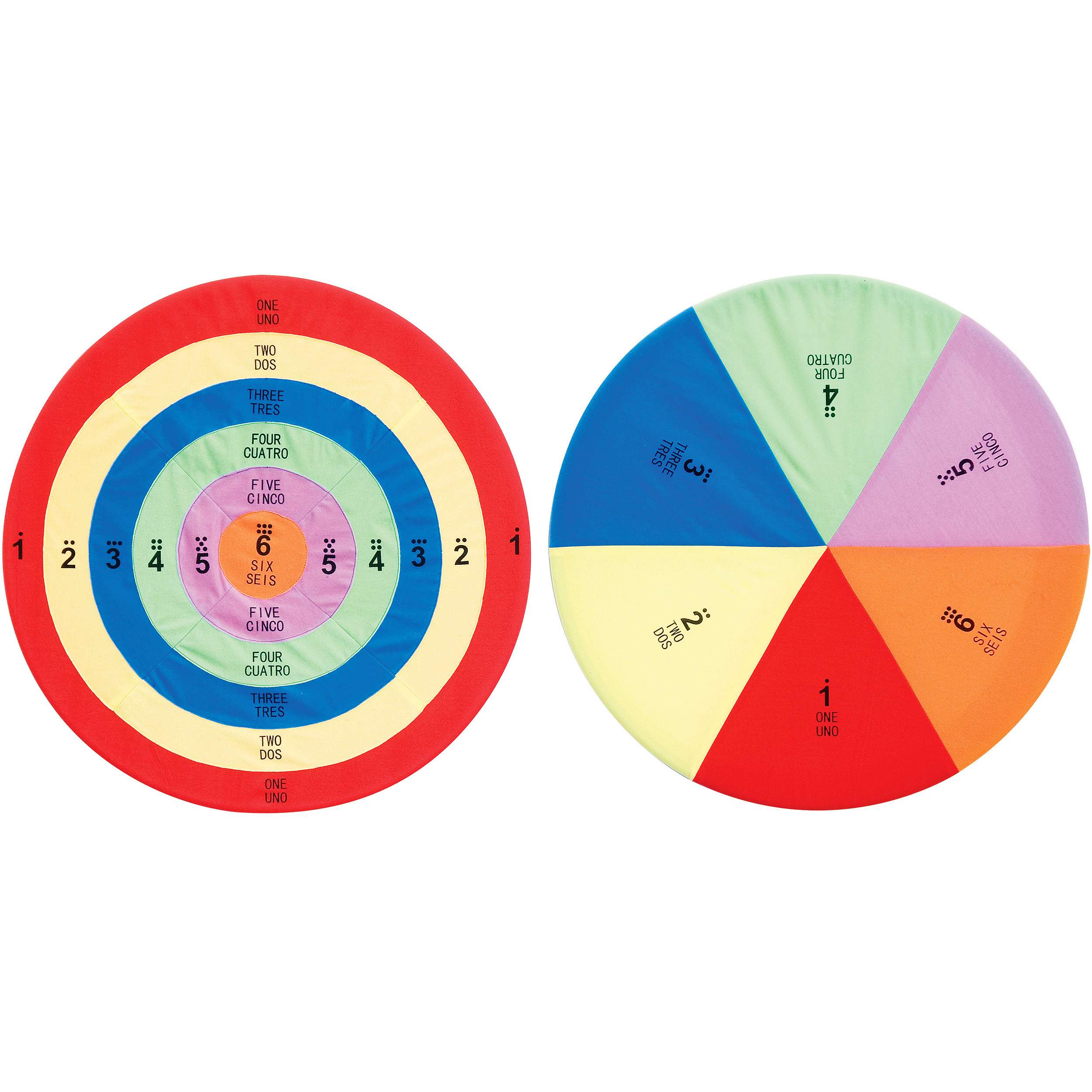 Spordas Ersatz-Zielwurfscheiben-Set