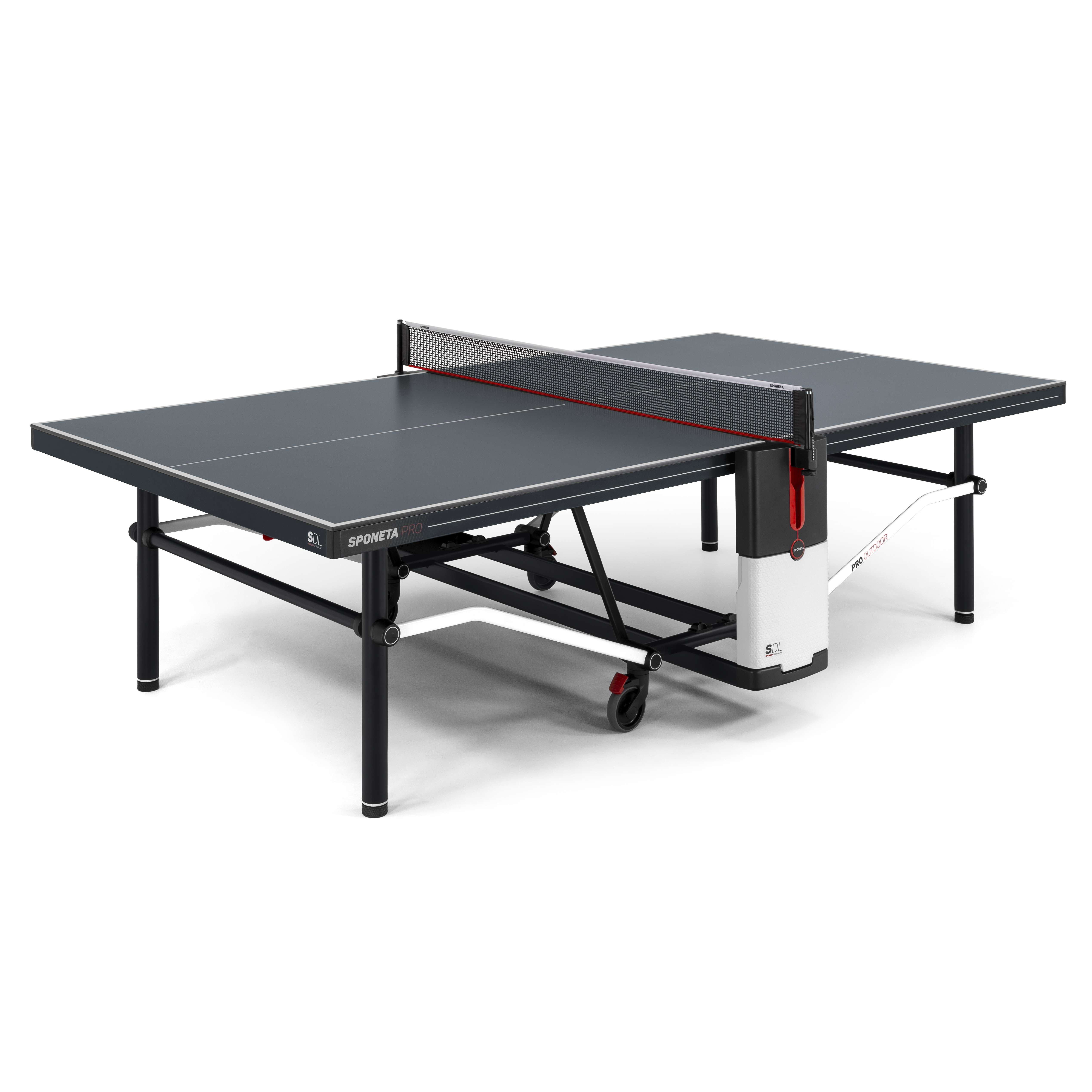 Sponeta Tischtennisplatte „SDL Pro“, Outdoor mit Netz
