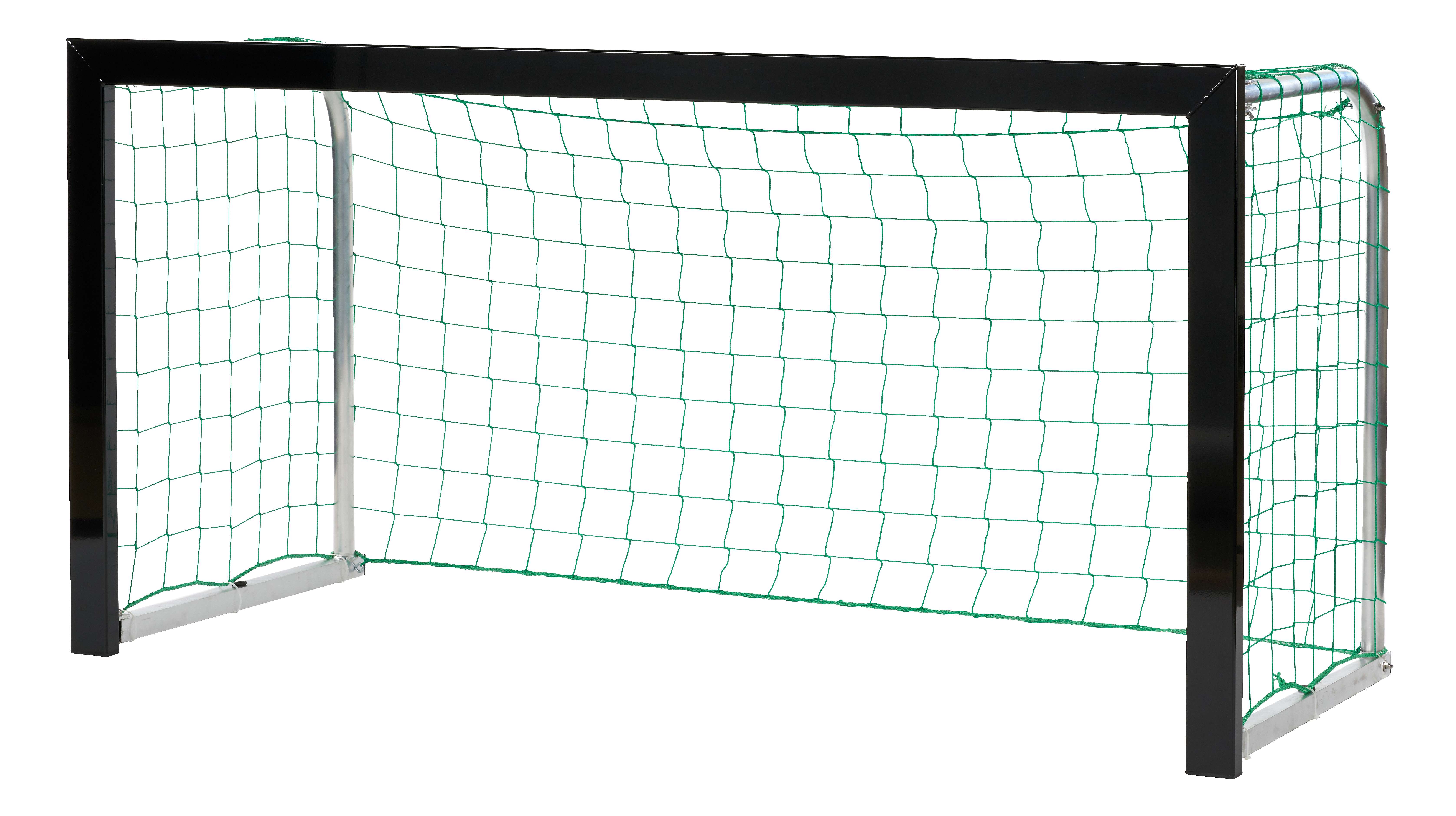 Sport-Thieme Mini-Fußballtor „Young Players“, Schwarz pulverbeschichtet