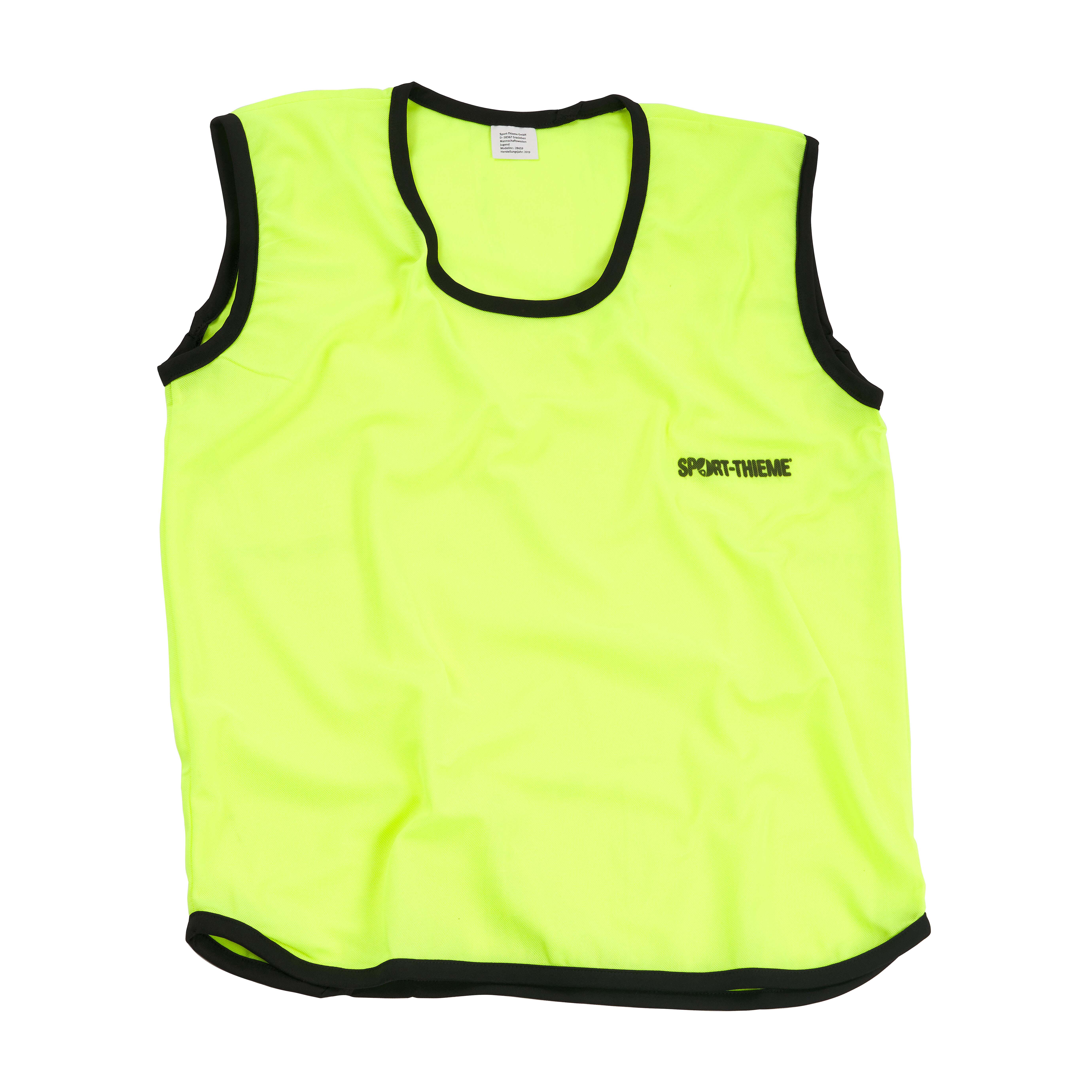 Sport-Thieme Kennzeichnungsweste „Stretch Premium“, Gelb, Kinder, (BxL) ca. 45×60 cm