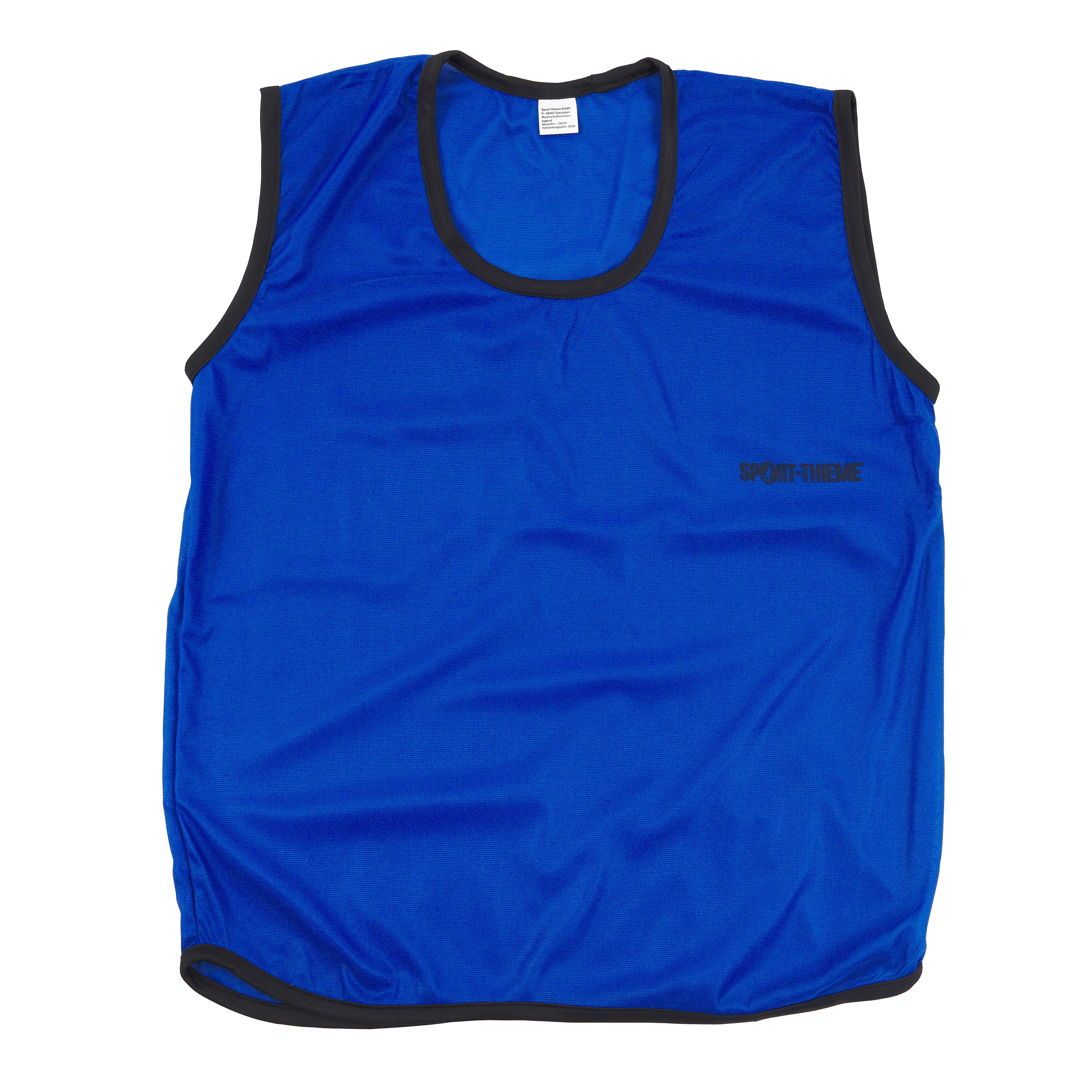 Sport-Thieme Kennzeichnungsweste „Stretch Premium“, Blau, Jugend, (BxL) ca. 50×65 cm