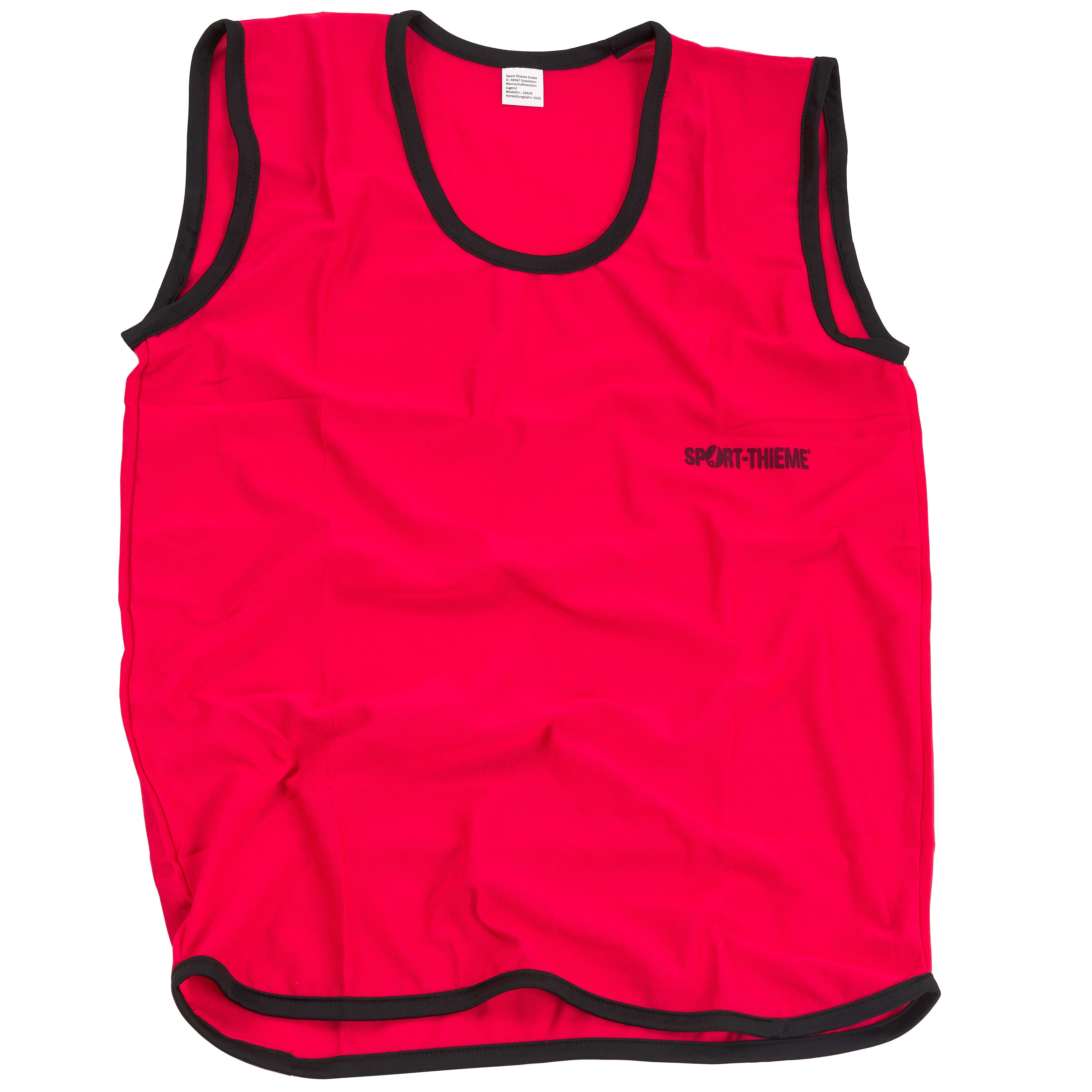 Sport-Thieme Kennzeichnungsweste „Stretch Premium“, Rot, Erwachsene, (BxL) ca. 55×70 cm