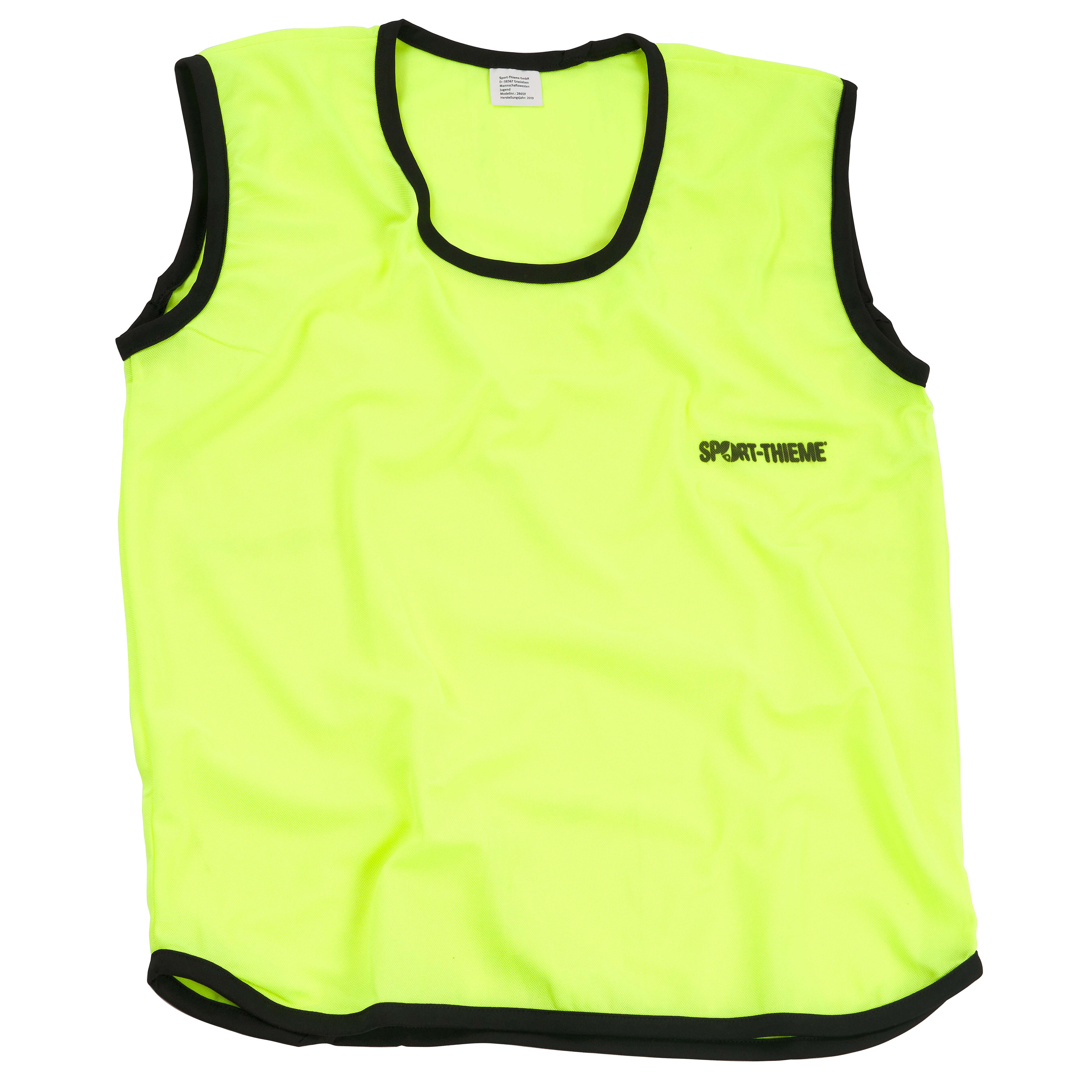 Sport-Thieme Kennzeichnungsweste „Stretch Premium“, Gelb, Erwachsene, (BxL) ca. 55×70 cm