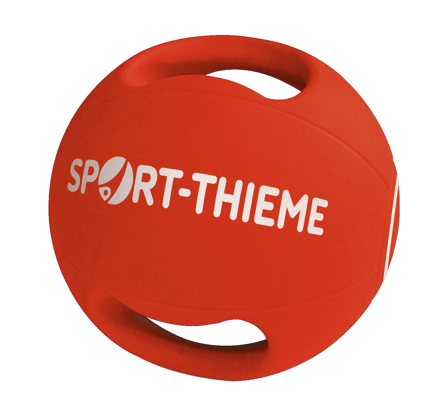 Sport-Thieme Medizinball „Dual Grip“, 5 kg, Rot