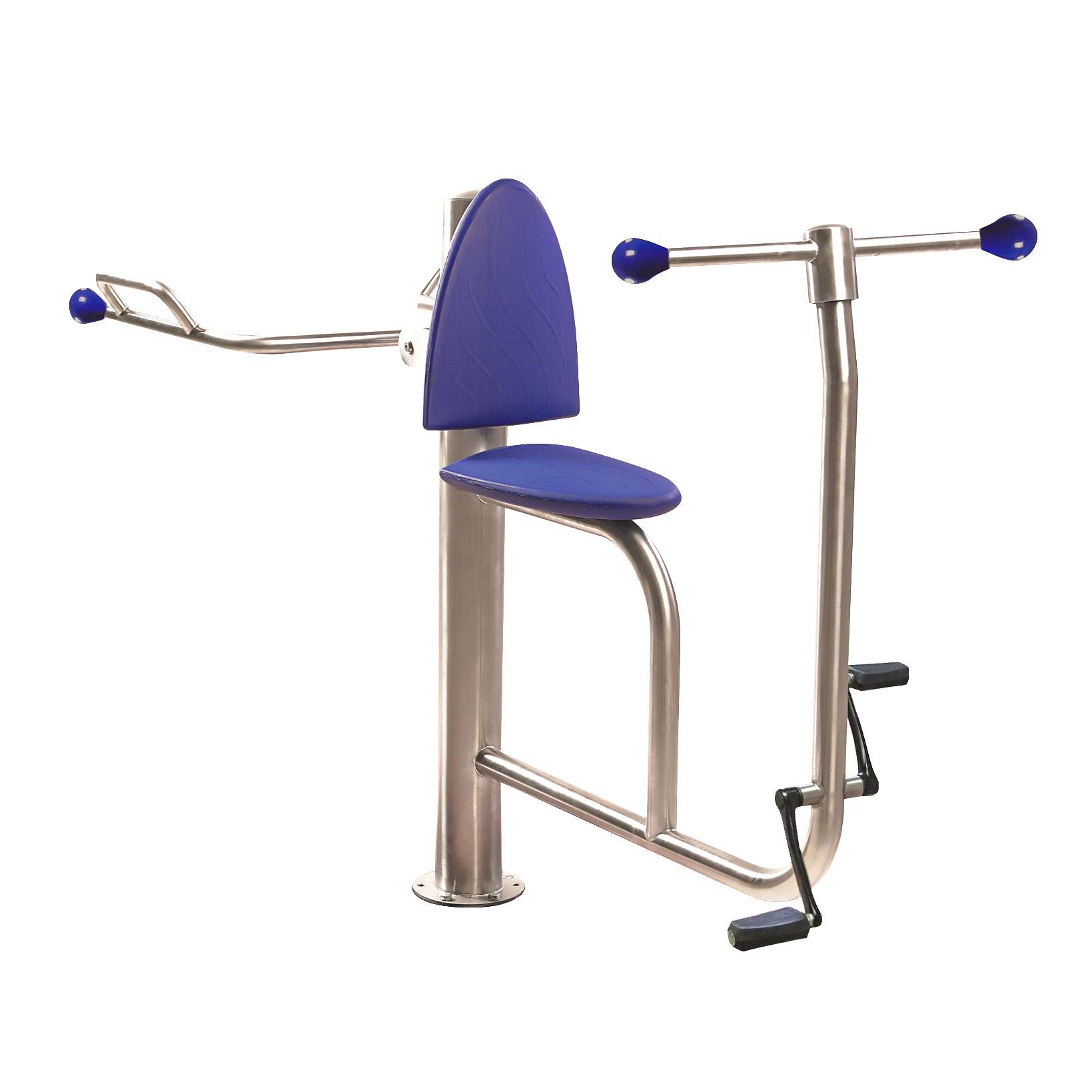 Saysu Outdoor-Fitnessgerät „Bike & Trapezius – SE“