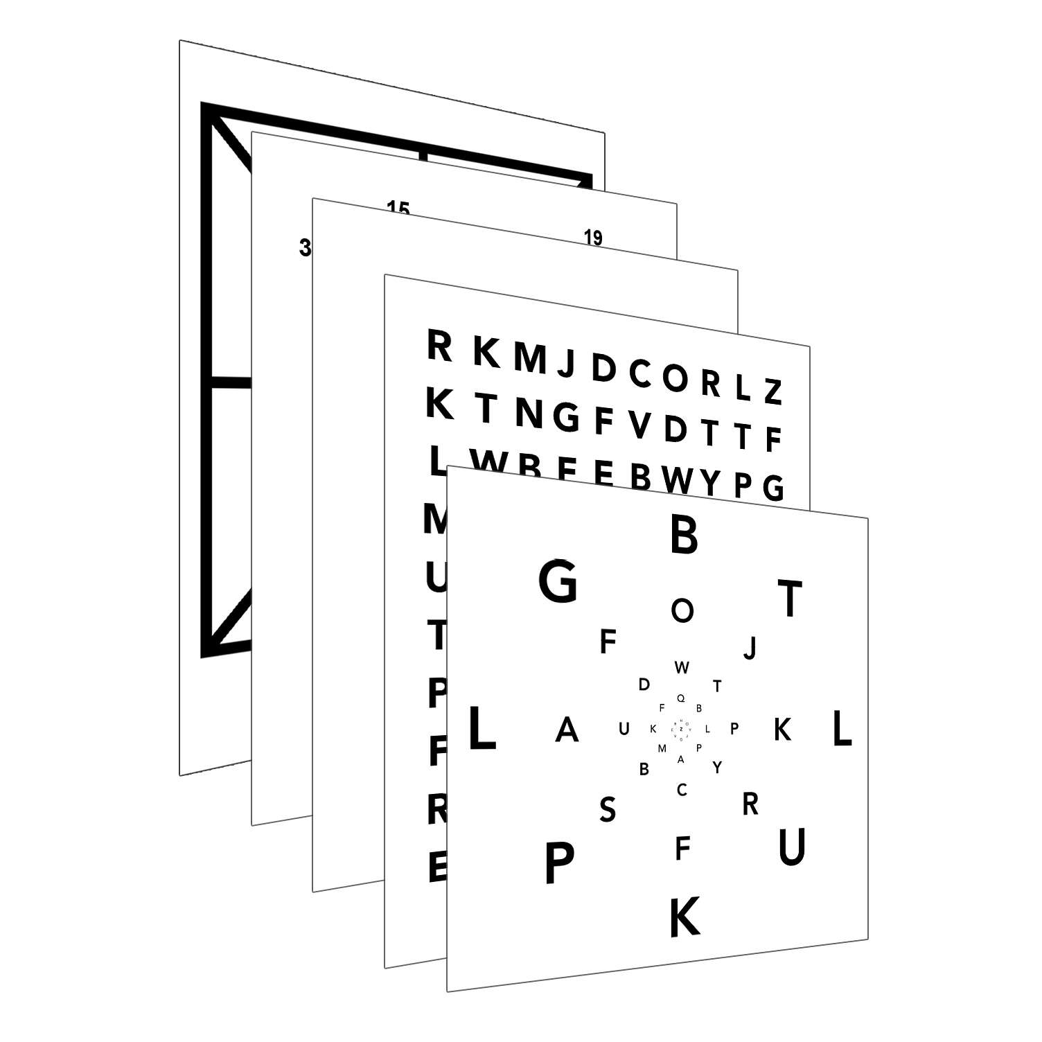 Artzt Neuro Trainingstool-Set „Sehtafeln-Komplett“