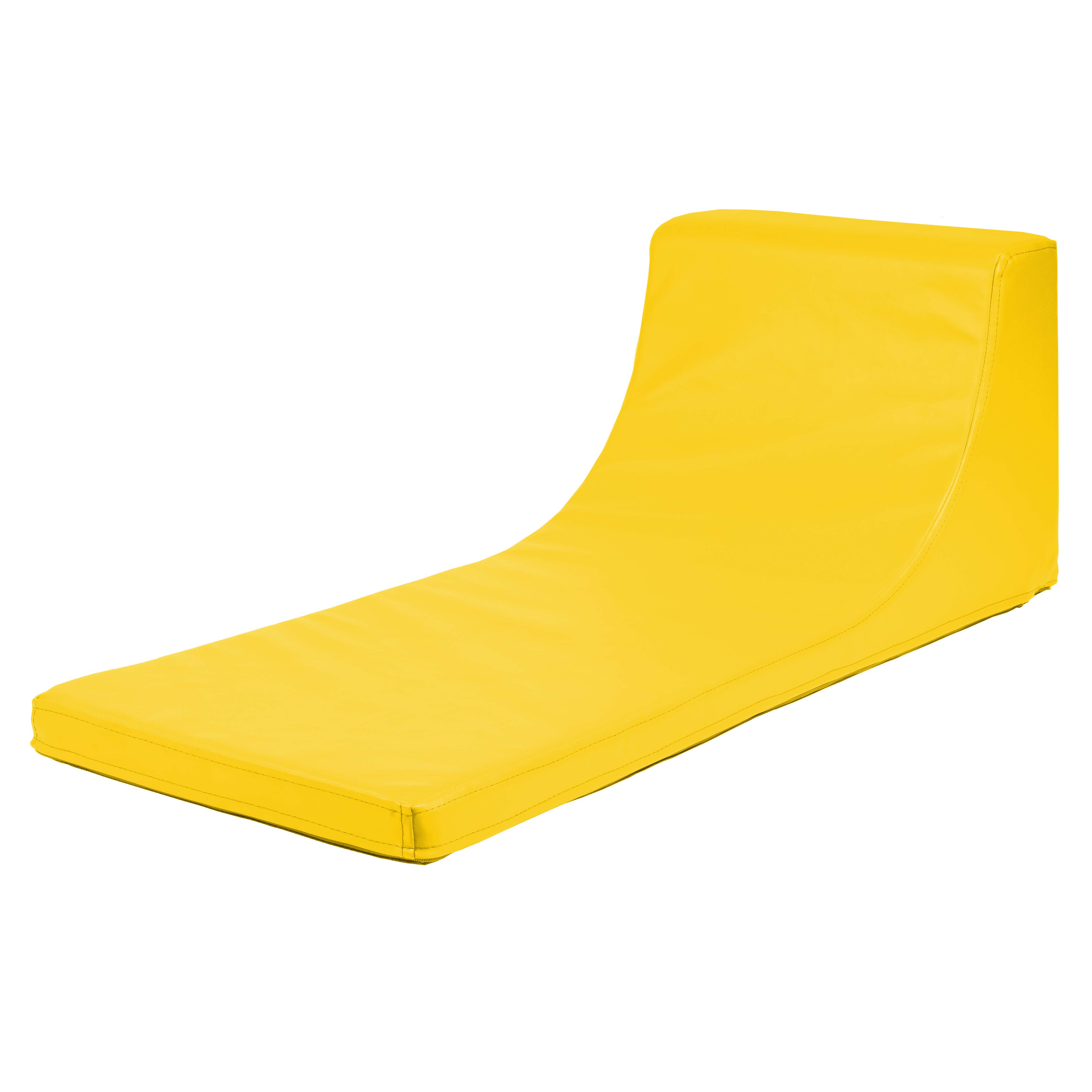 Liegematte ergonomisch, Gelb