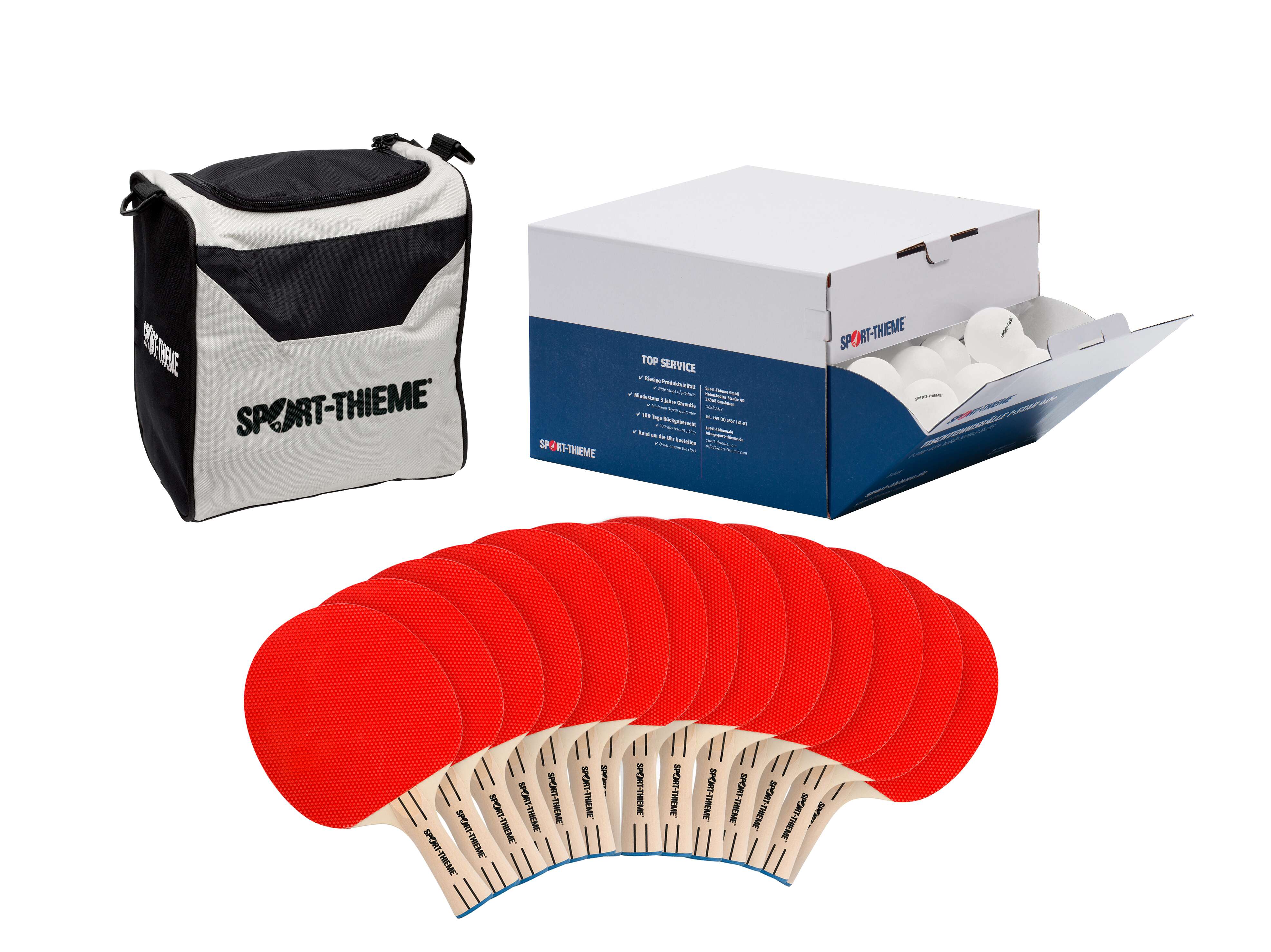 Sport-Thieme Tischtennisschläger-Set „Advanced“