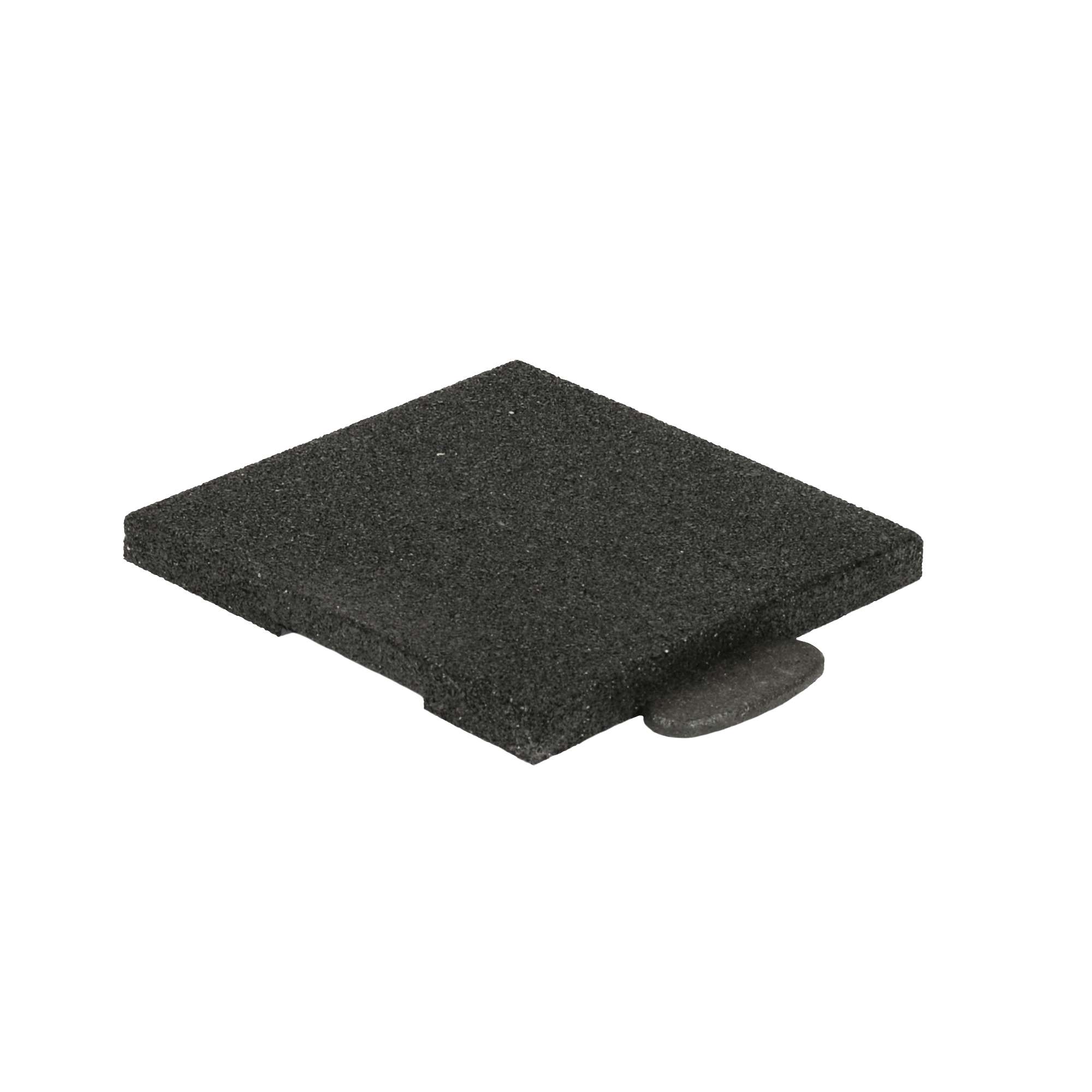 Gum-Tech Sportboden „Puzzle 3D Gymallrounder“, Eckstück gerade, 22 mm