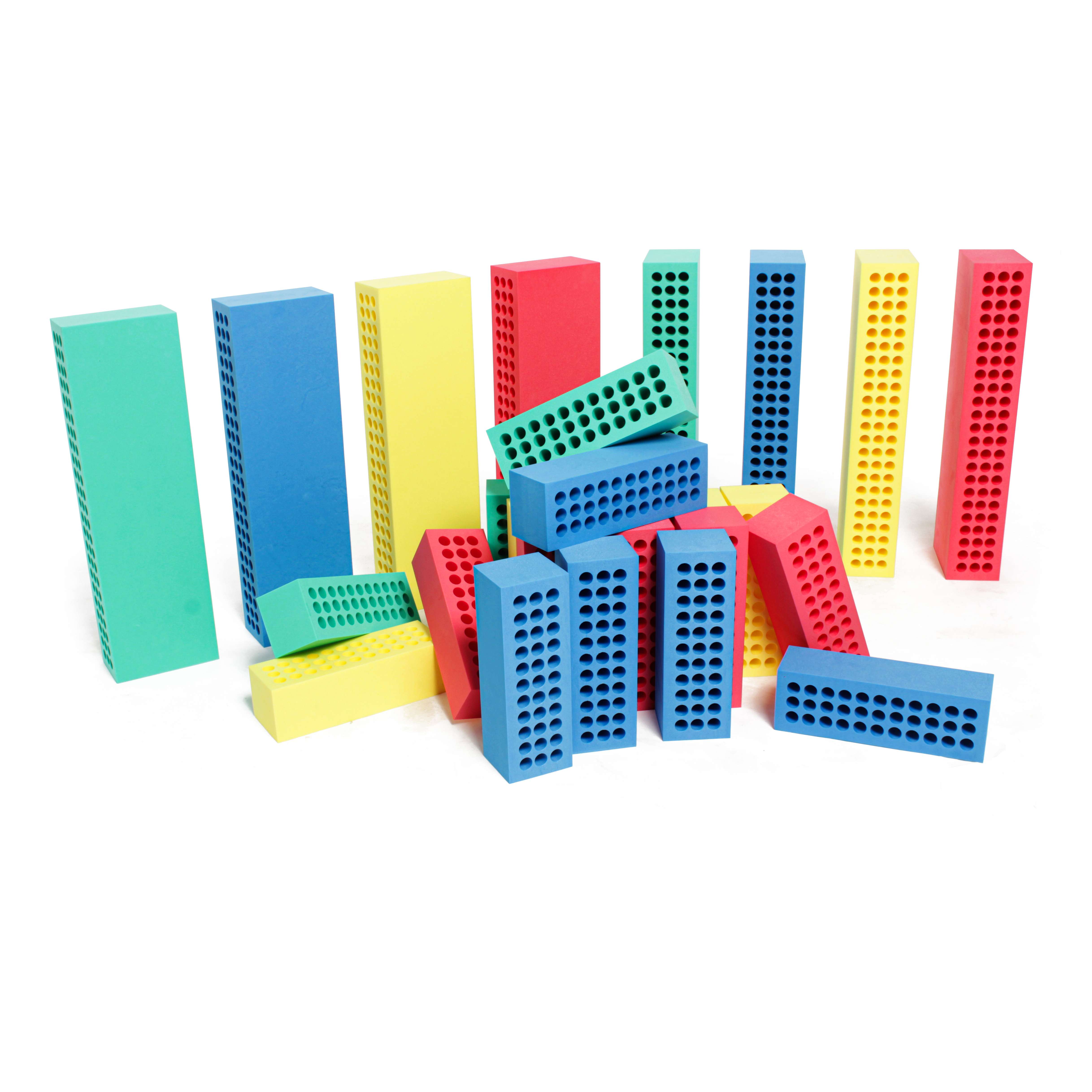 BlockX Schaumstoffblock-Set „Baukastenset mit Tasche“