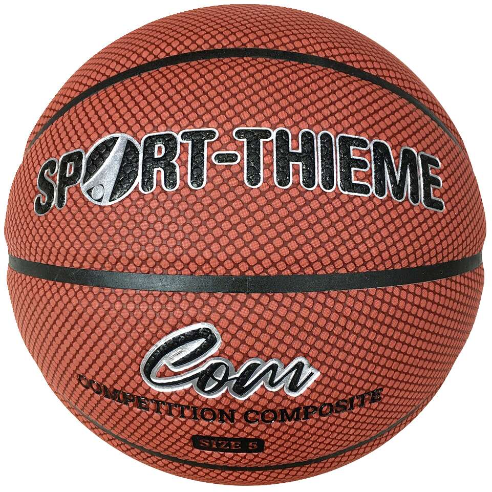 Sport-Thieme Basketball „Com“, Größe 5, Braun