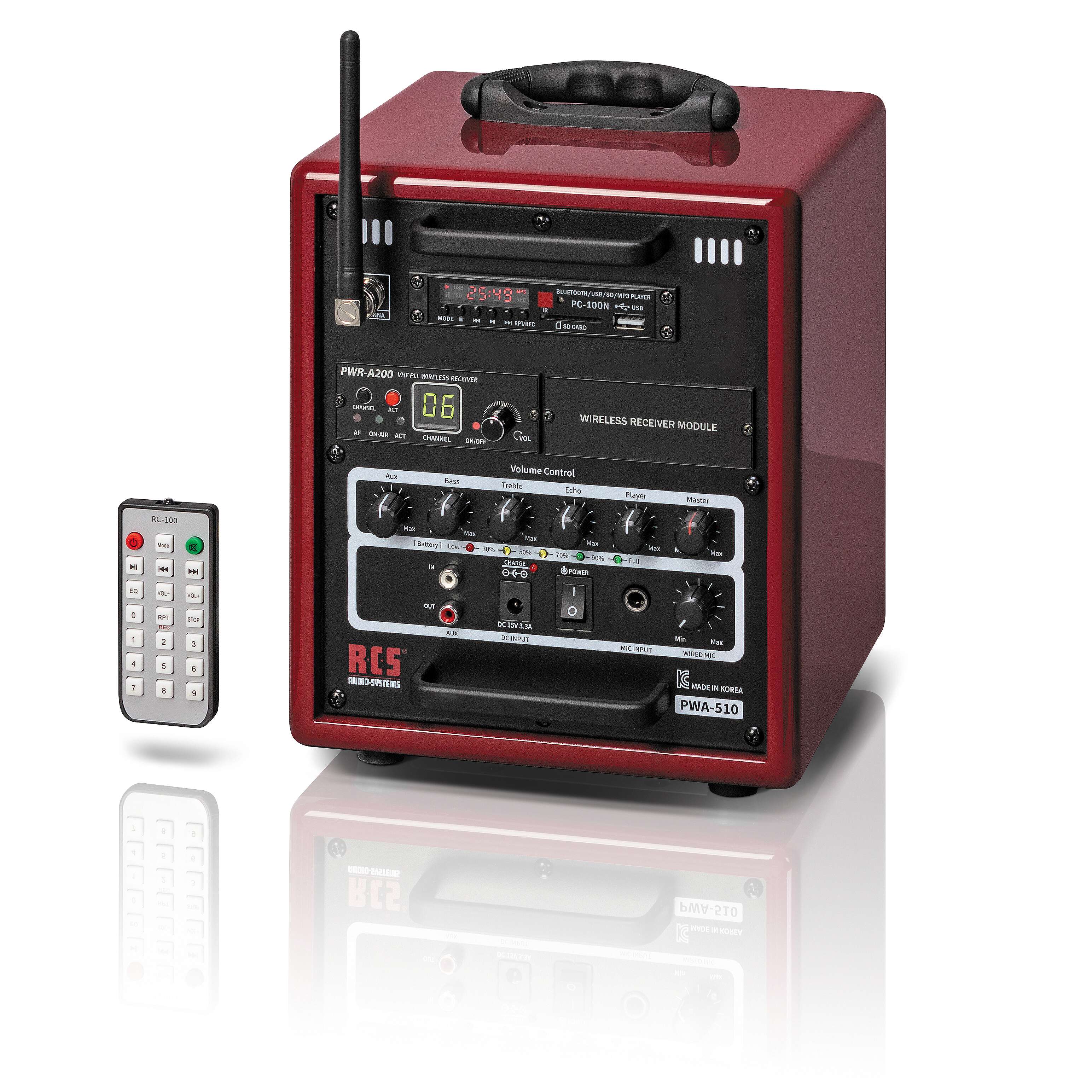 RCS Musikanlage „School Cube PWA-510“