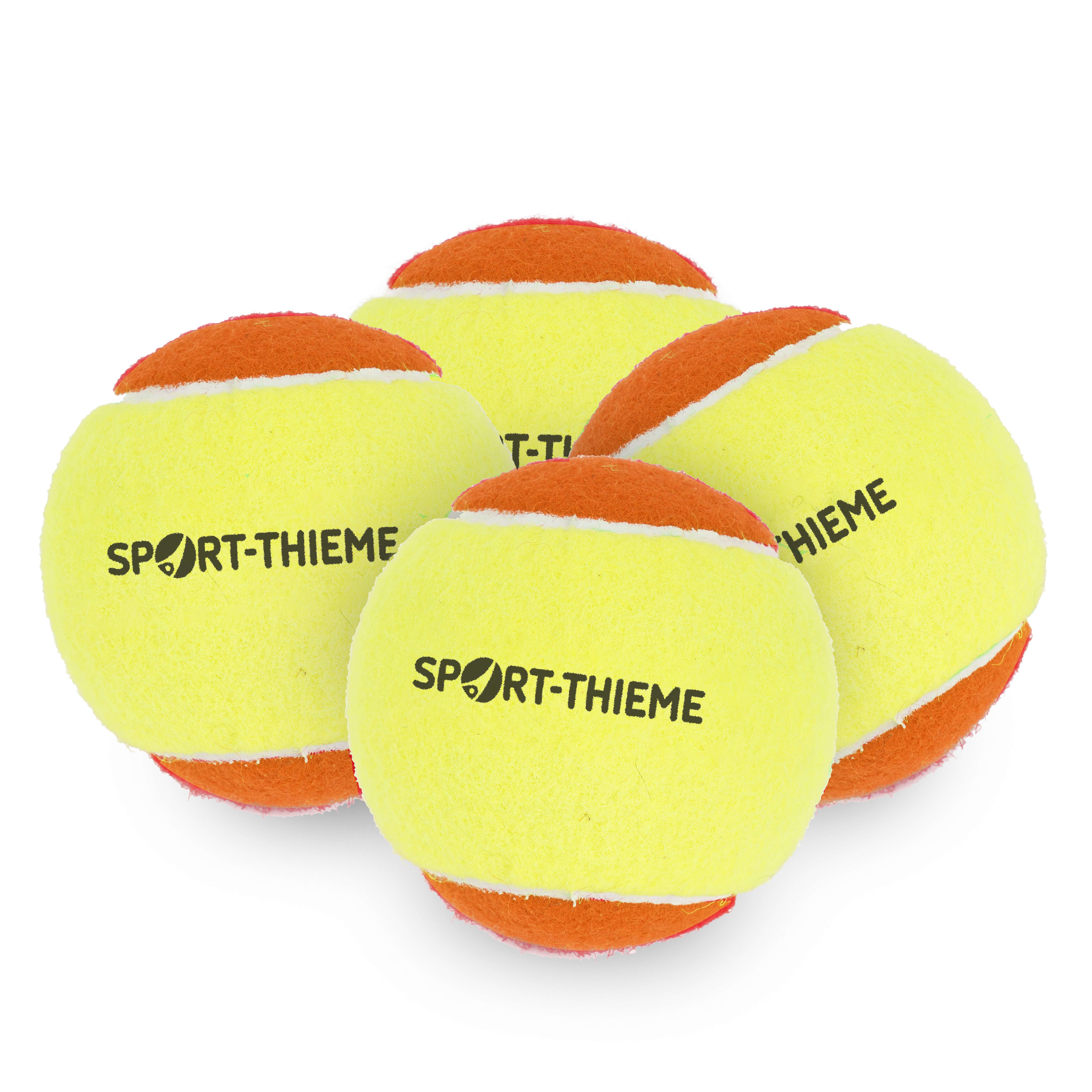 Sport-Thieme Methodik-Tennisbälle „Soft Jump“, 4er Set