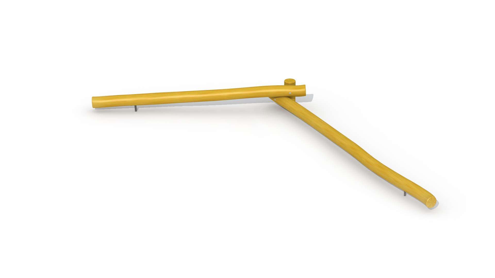 Europlay Balancierbalken „Robinie“, 510 cm