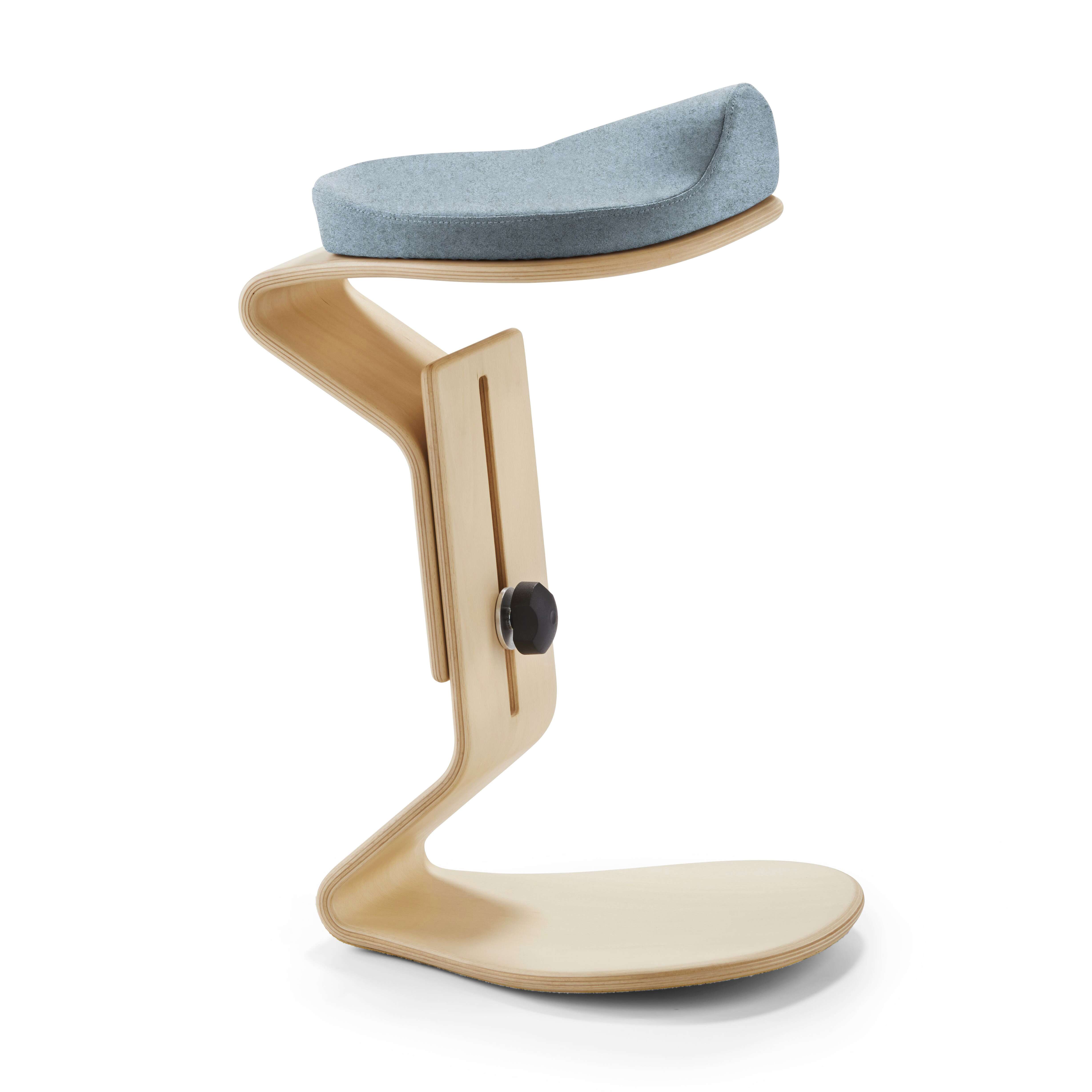 Nest Nature Hocker „Ercolino“, Hellblau