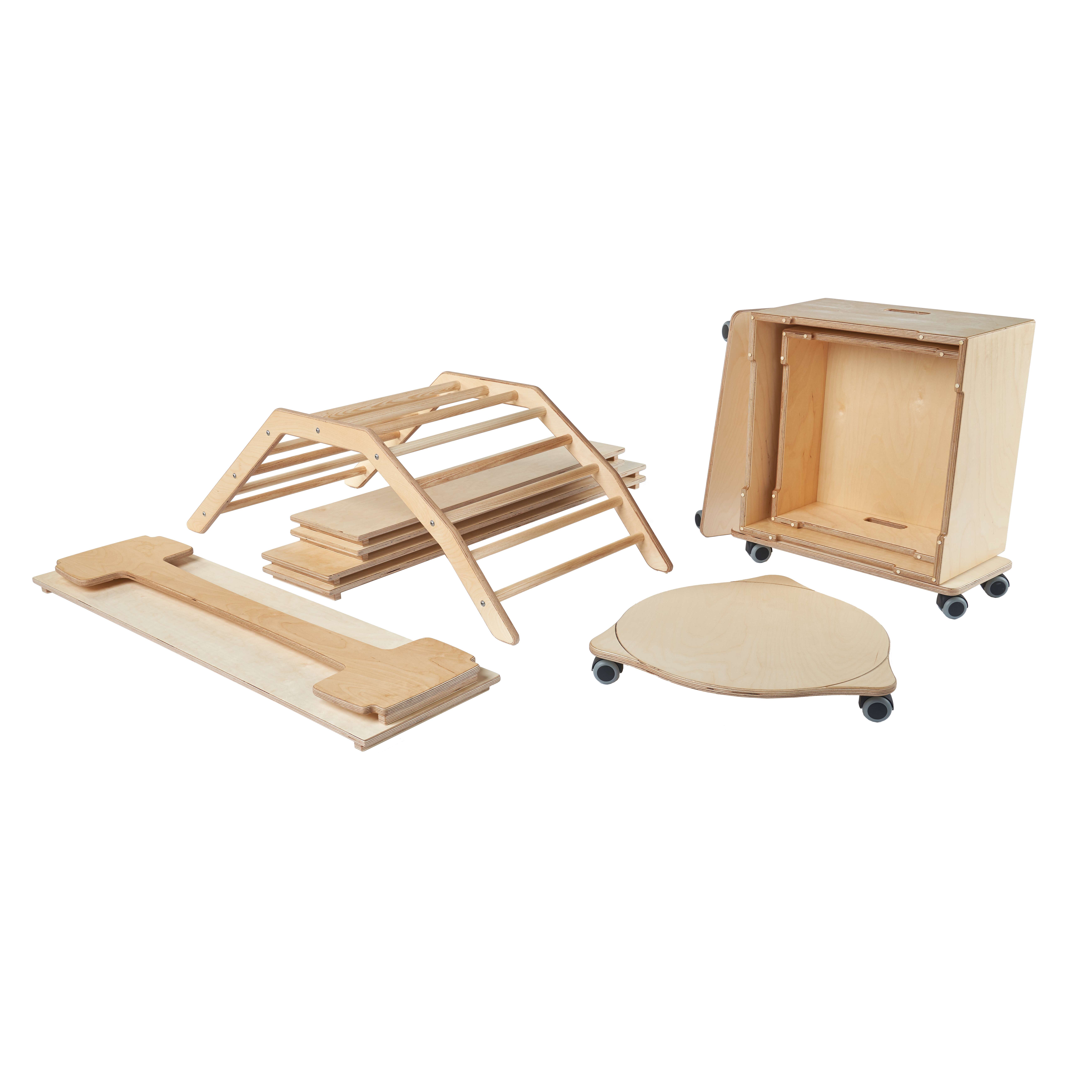 Möte Bewegungsbaustellen-Set Krippe & U3 „Sprossenleiter Basis“