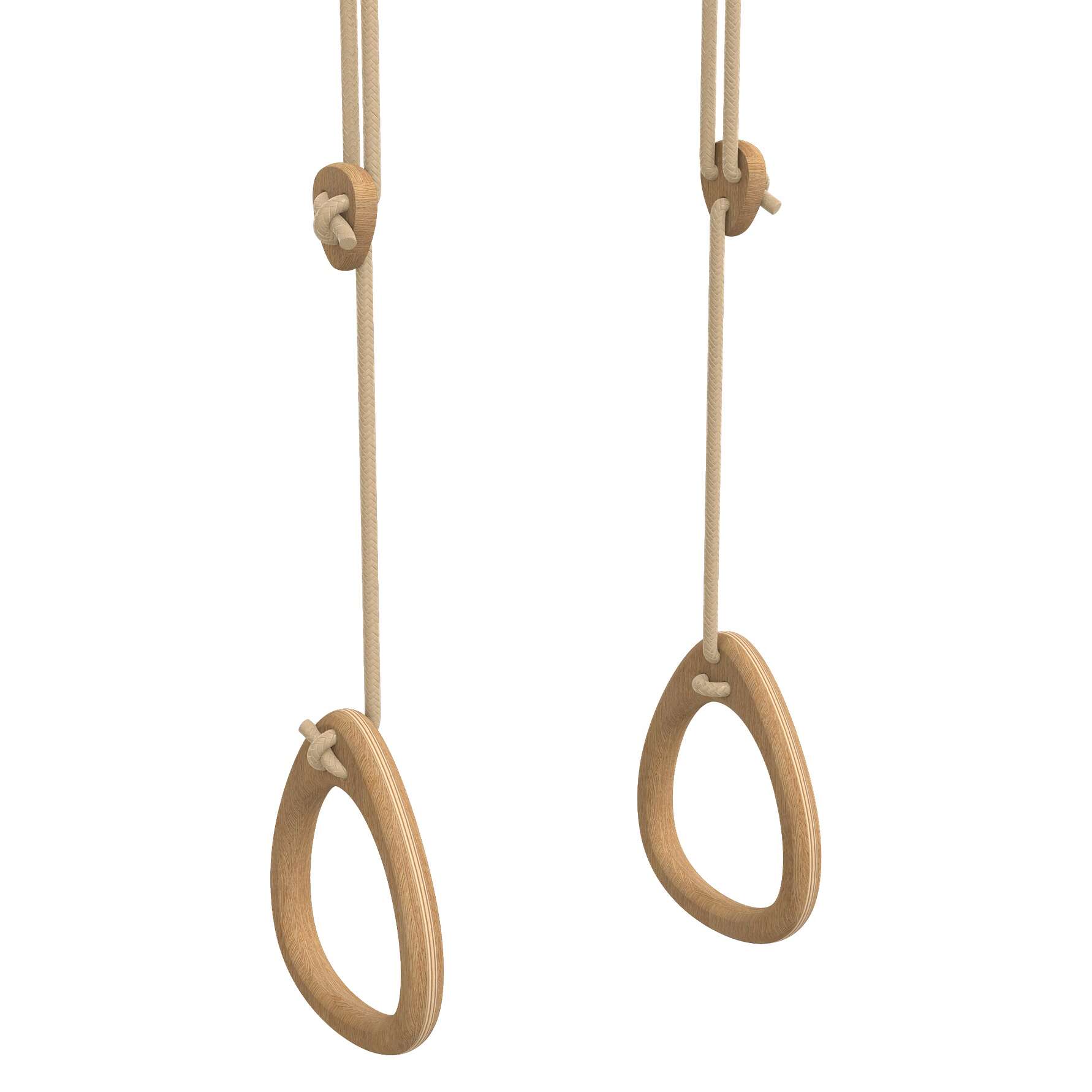 Lillagunga Turnringe-Set „Rings“, Natur