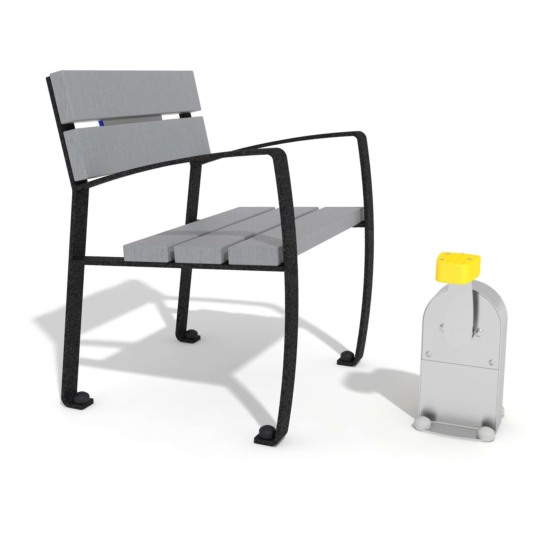 Agapito Outdoor-Fitnessgerät „Fahrrad“