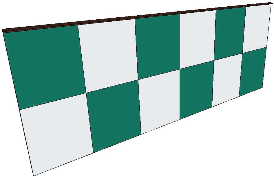 Boulderwand-Bausatz „Outdoor Sport“, Höhe 2,98m, 744 cm, Ohne Überhang