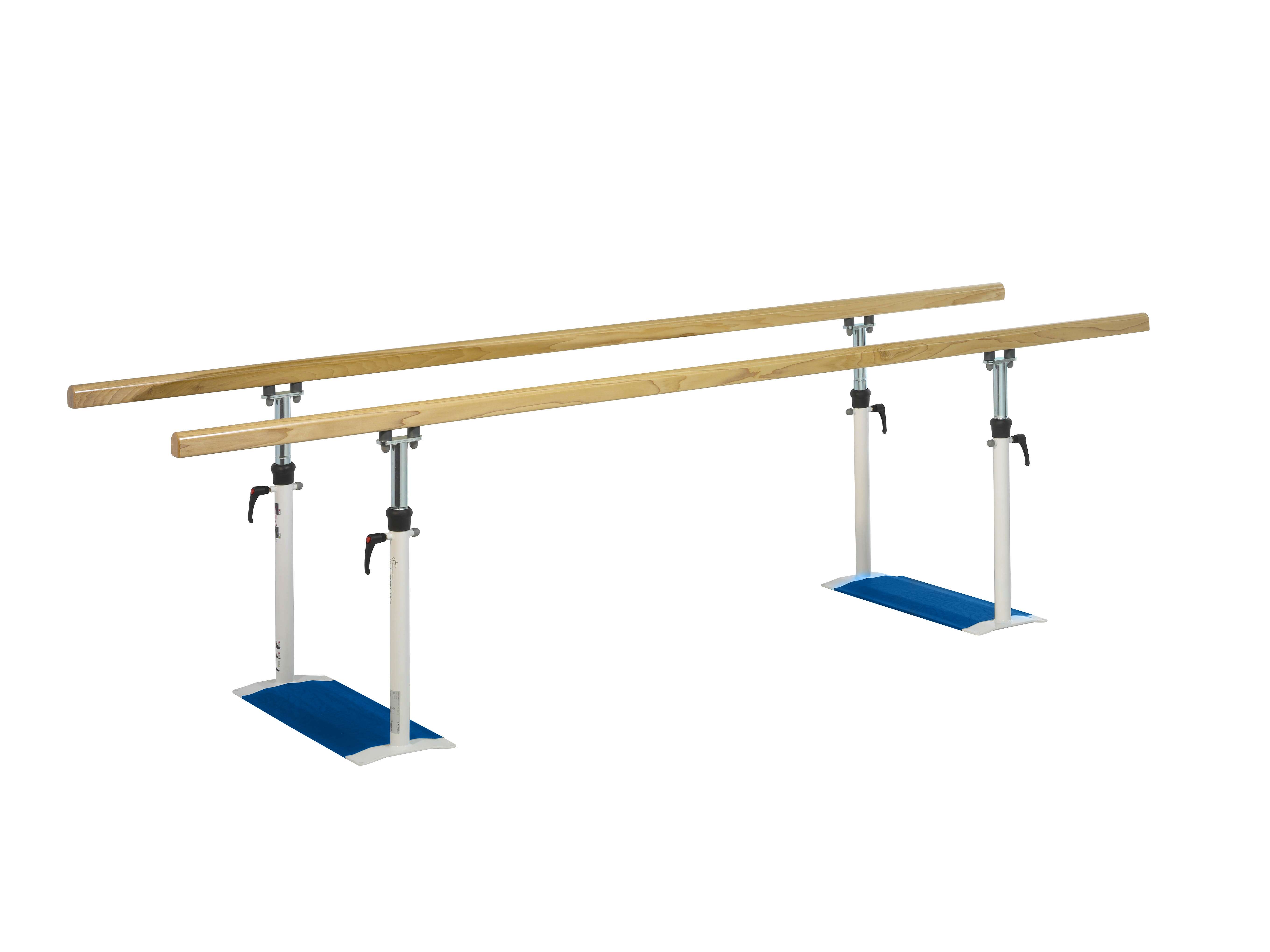 Ferrox Gehbarren mit Holzholmen, klappbar