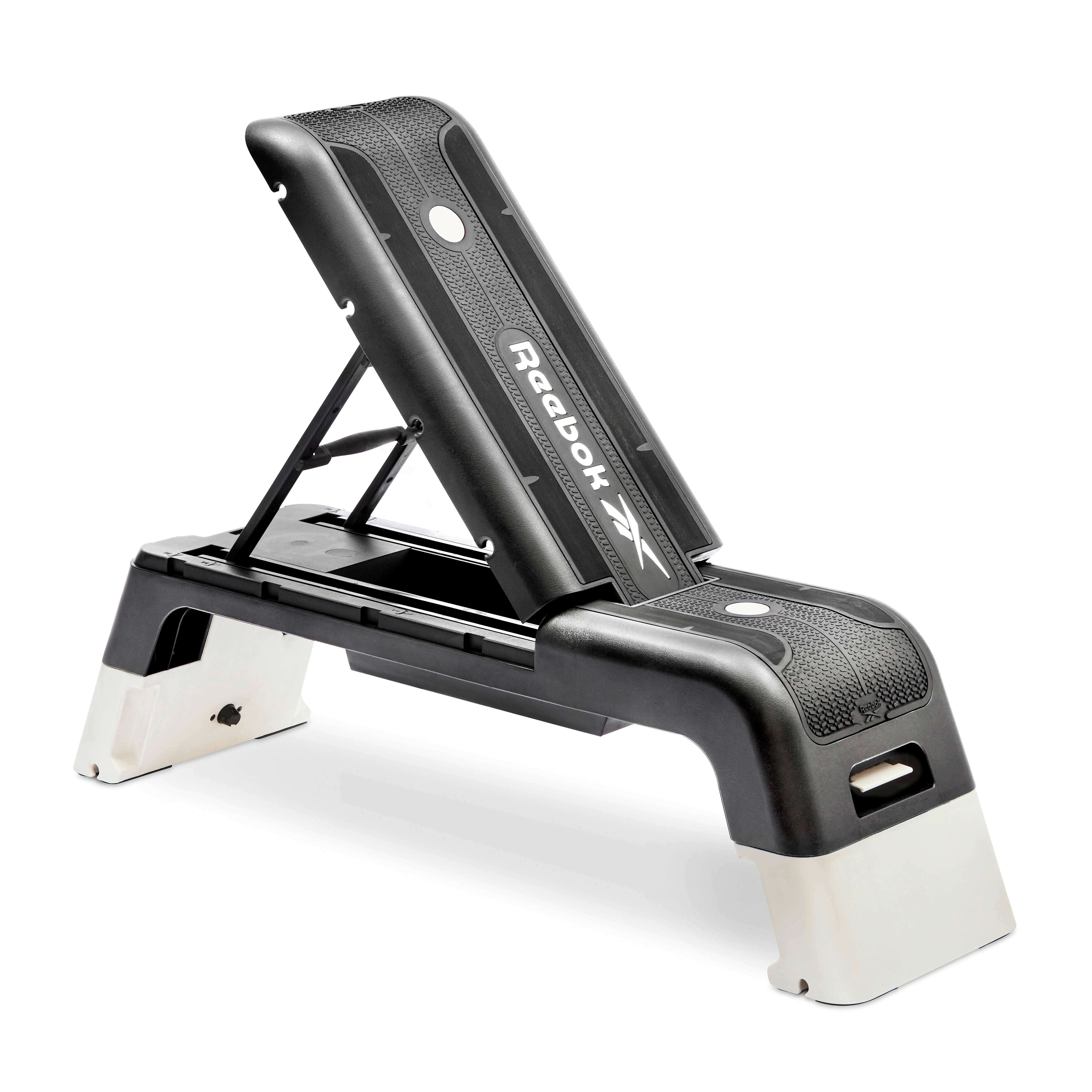 Reebok Aerobic-Stepper „Deck 2.0“, Schwarz-Weiß