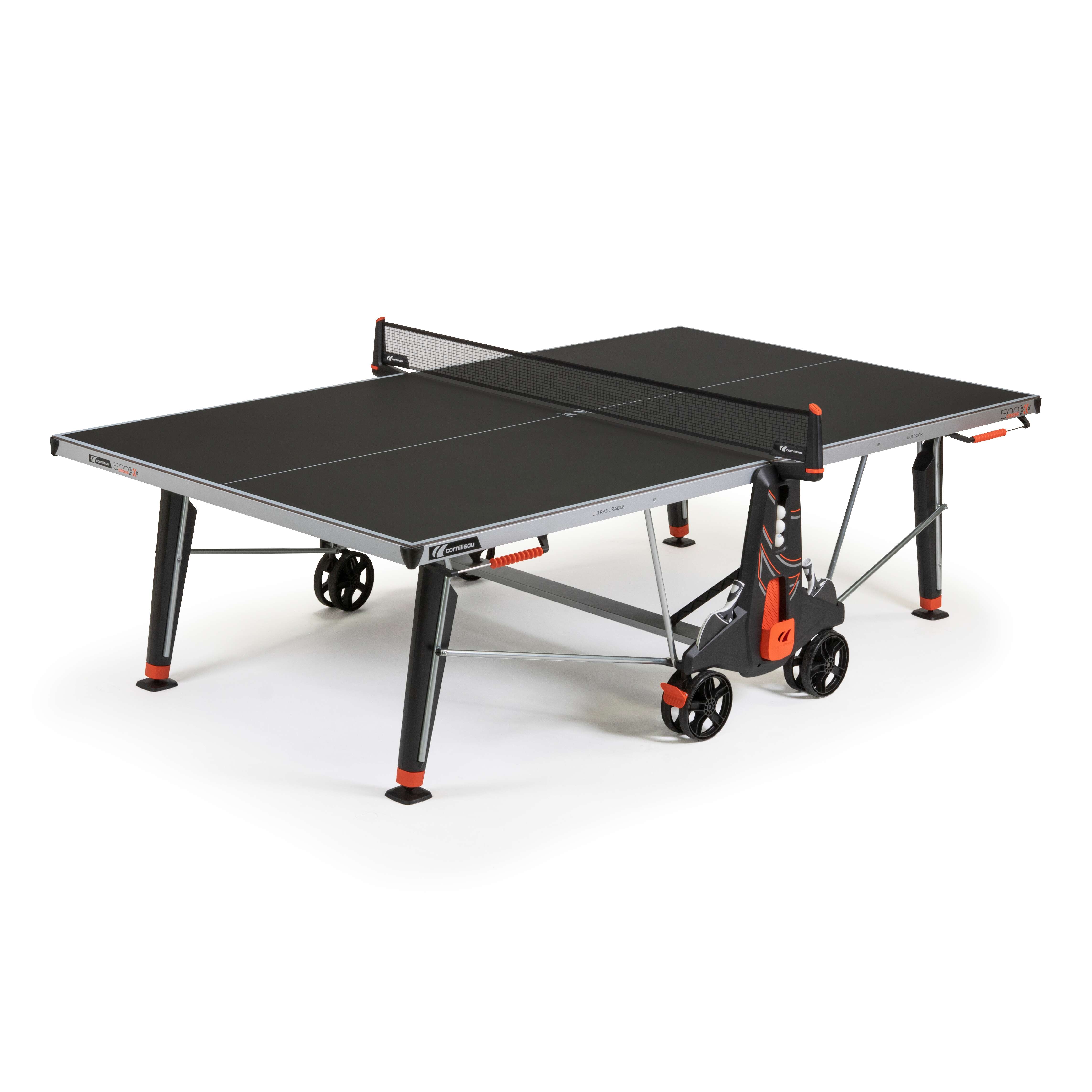 Cornilleau Tischtennisplatte „500X“, Schwarz