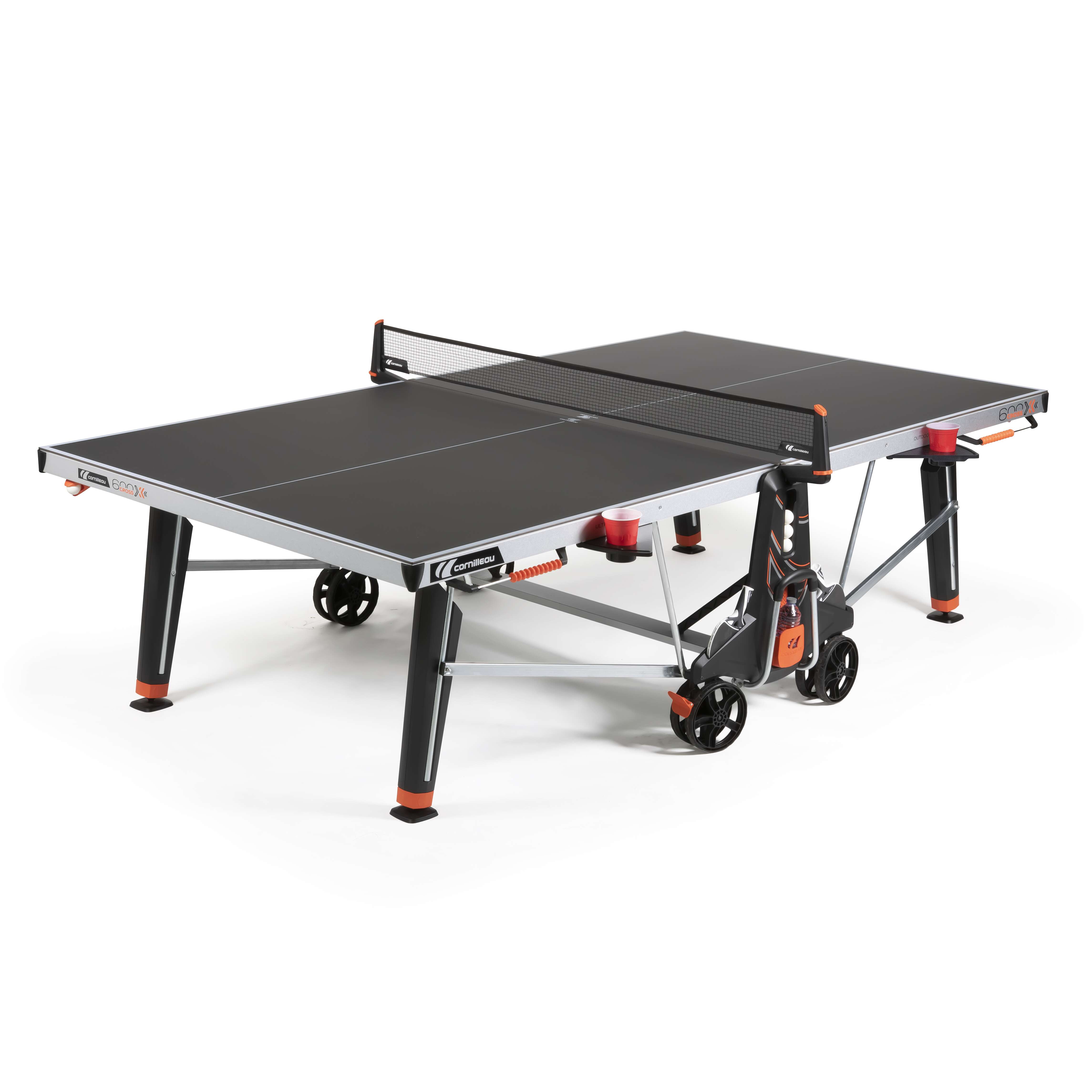 Cornilleau Tischtennisplatte „600X“, Schwarz