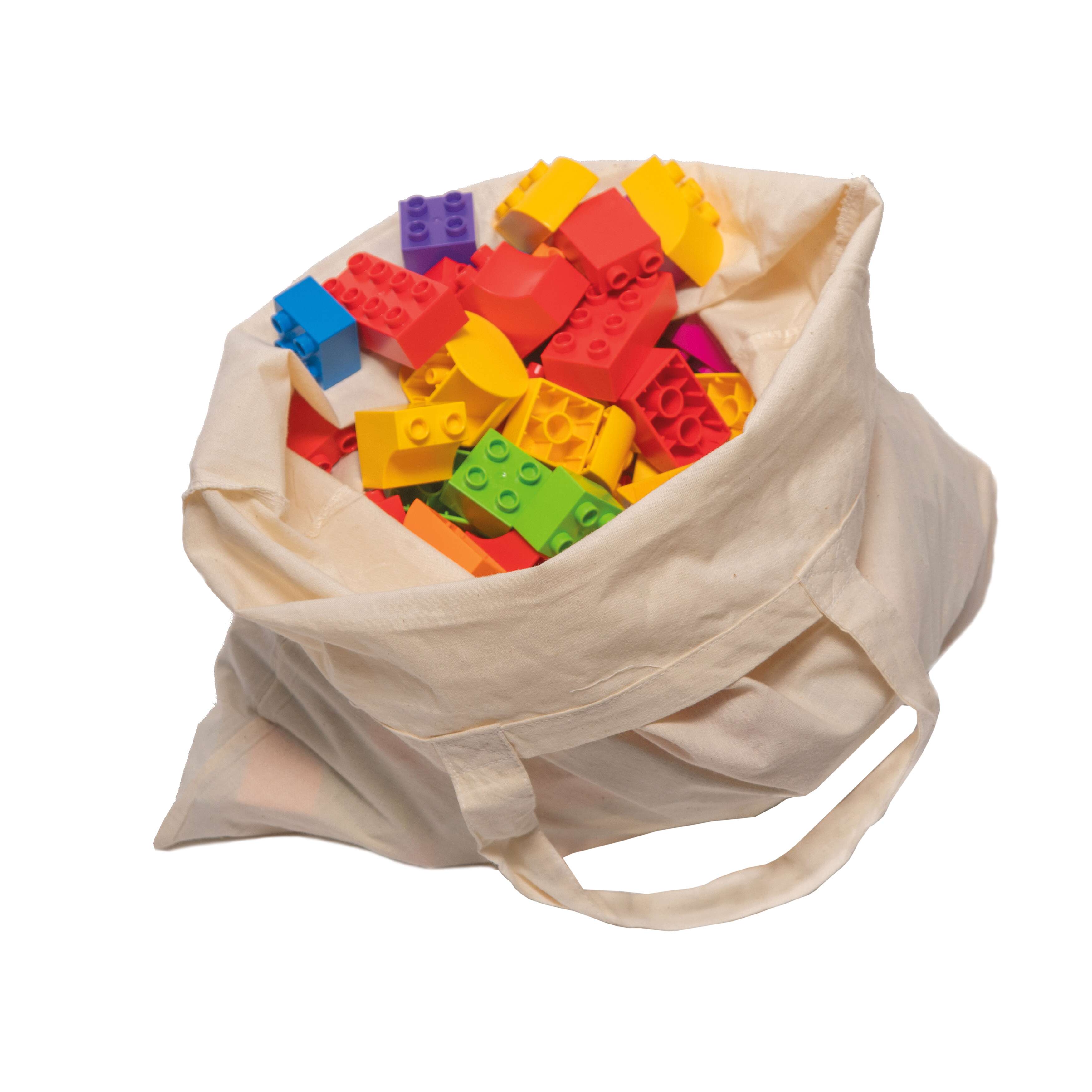 Biobuddi Bausteine-Set „Spezial“, Baumwolltasche