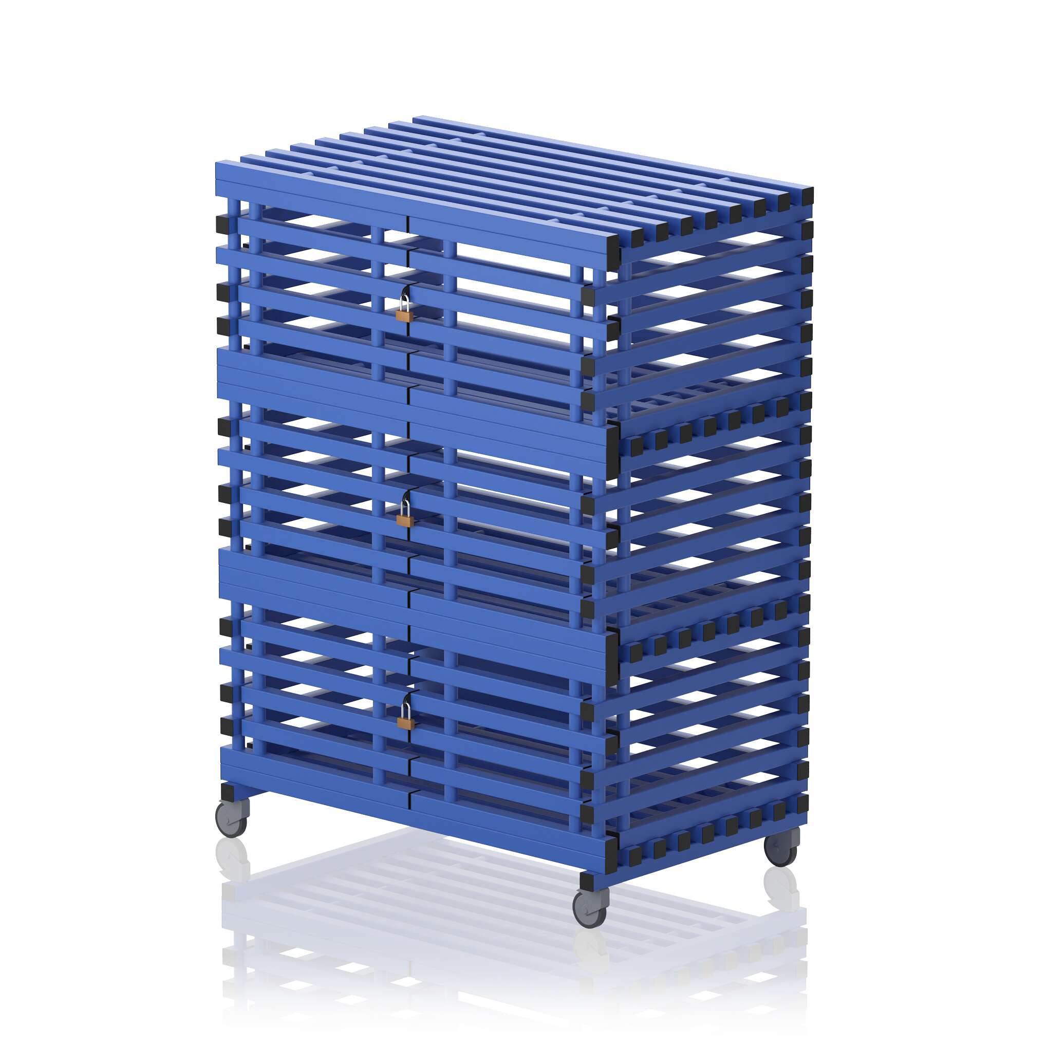 Sport-Thieme Regalwagen „XXL“ by Vendiplas, Blau, Groß, ohne Aufsatz