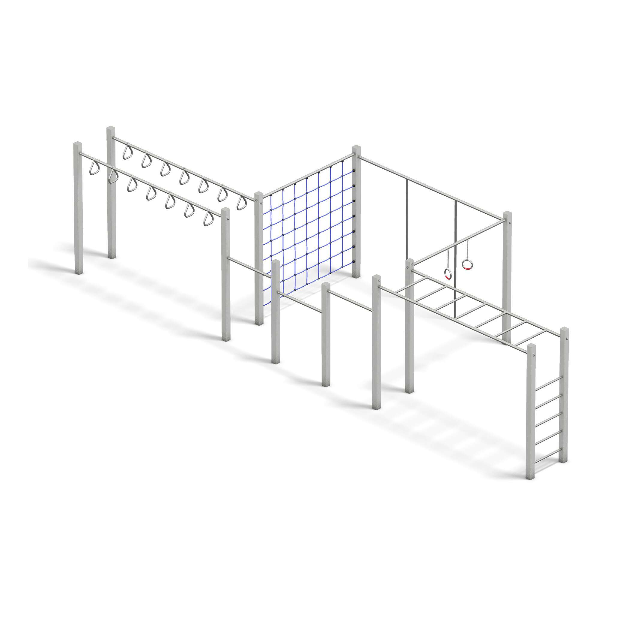 Playparc Kletteranlage „Waldred II“, Verzinkt