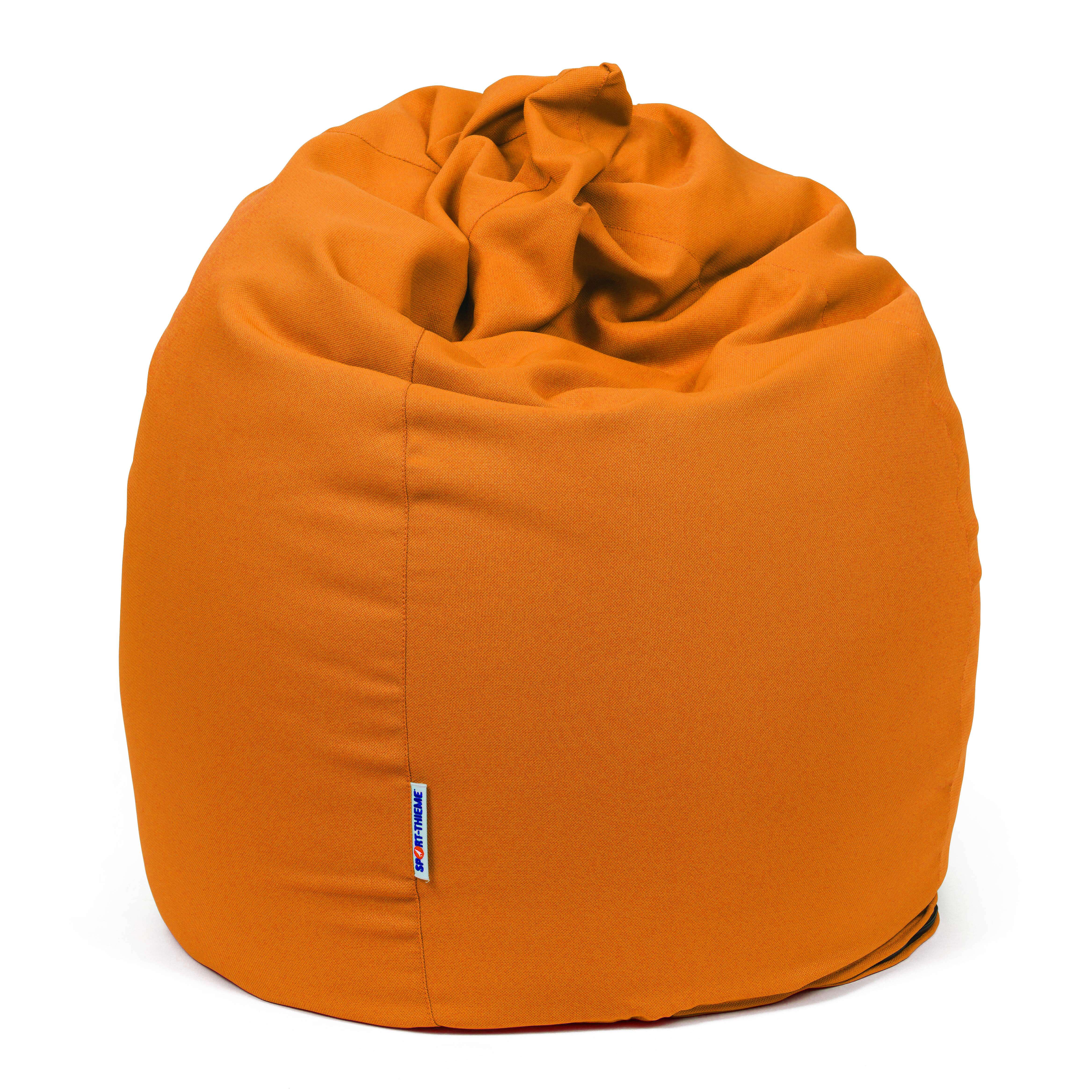 Sport-Thieme Sitzsack „Allround“, Orange, 70×130 cm, für Erwachsene