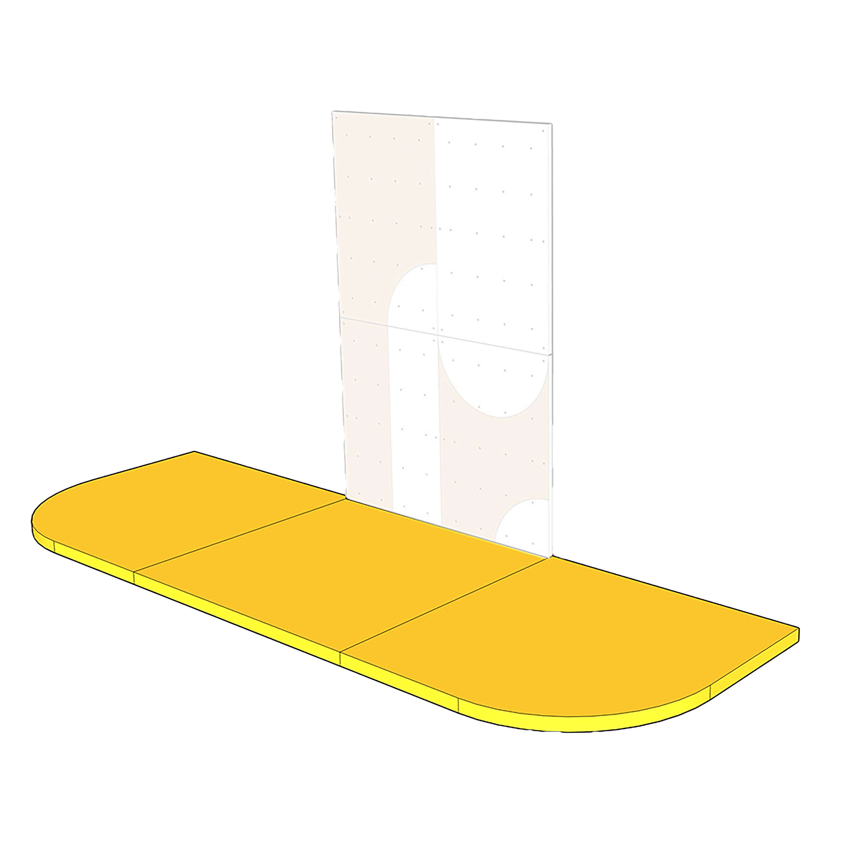 „Blockids Kletter- und Bouldermatte „“School““, Kletterwand Indoor 4″