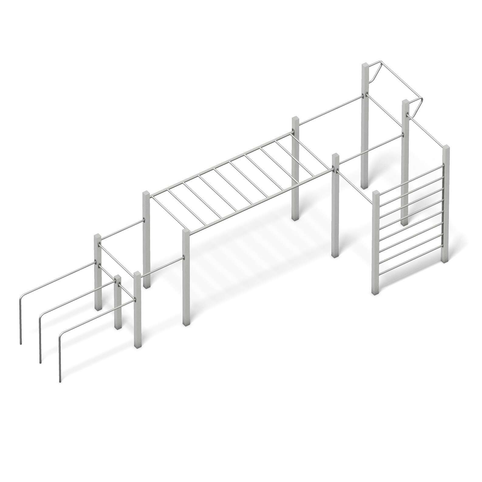 Playparc Calisthenics-Anlage „Hyper Crazy-Bars“