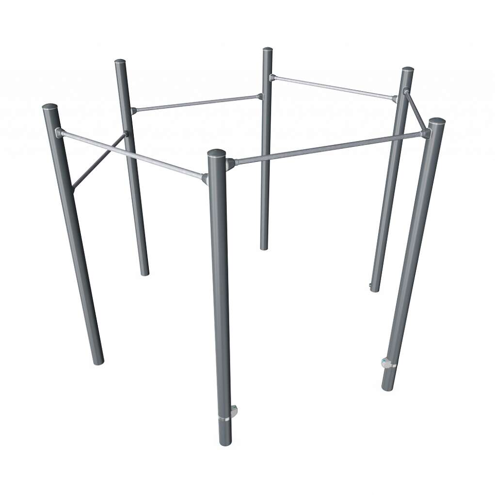 Kompan Outdoor-Fitness-Station „Klimmzug“, 6