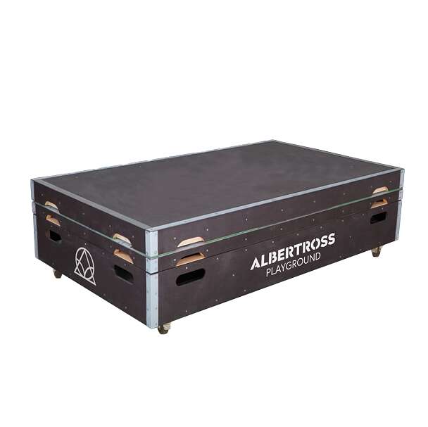 Albertross Skate Rampen-Set „Playground Freestyle-Park“, 9-teiliges Set
