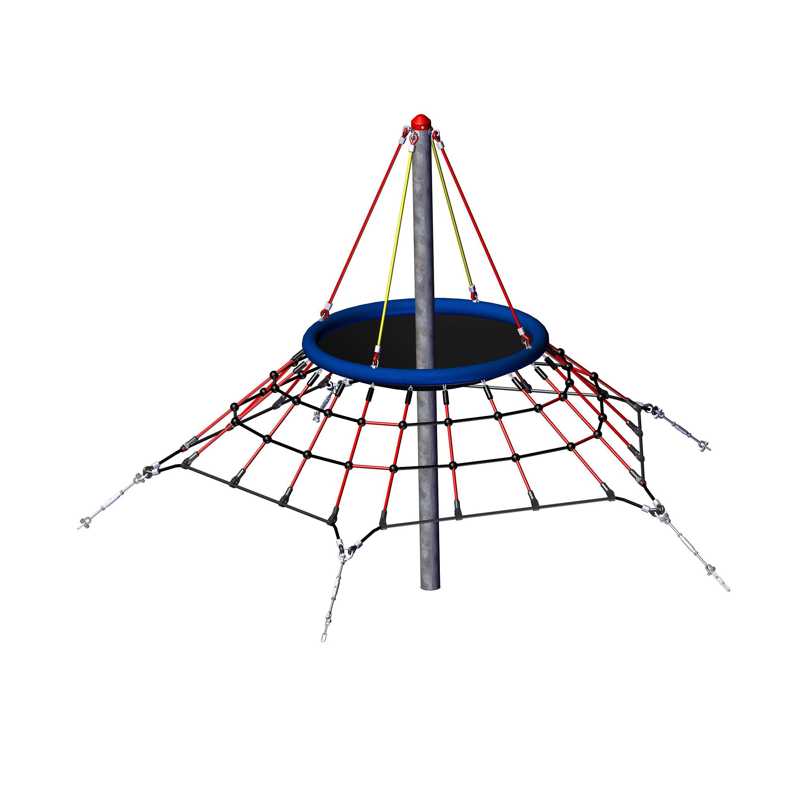 Huck Seiltechnik Seilpyramide „Dino Mini“