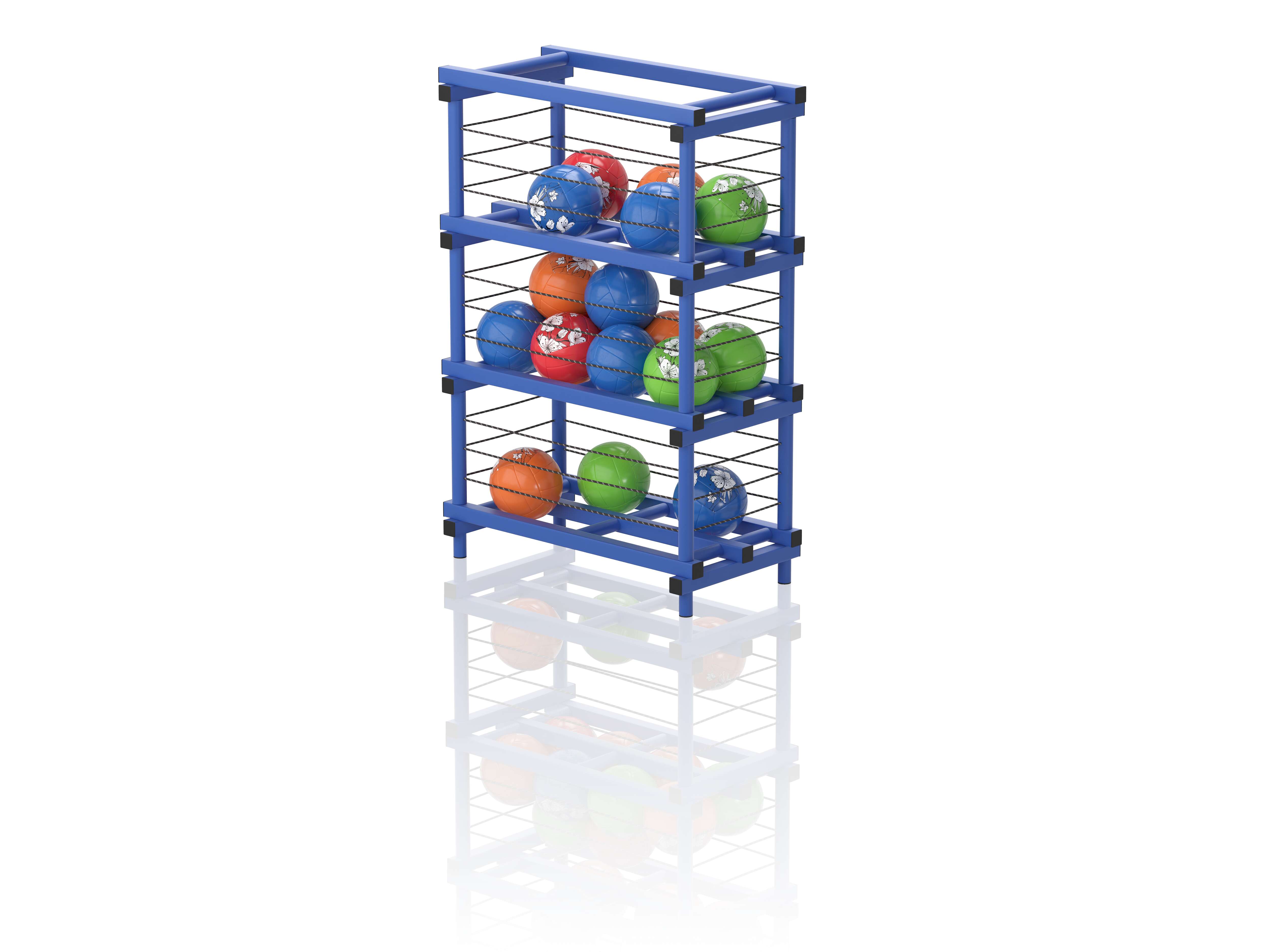 Sport-Thieme Ballregal ohne Rollen by Vendiplas, Blau
