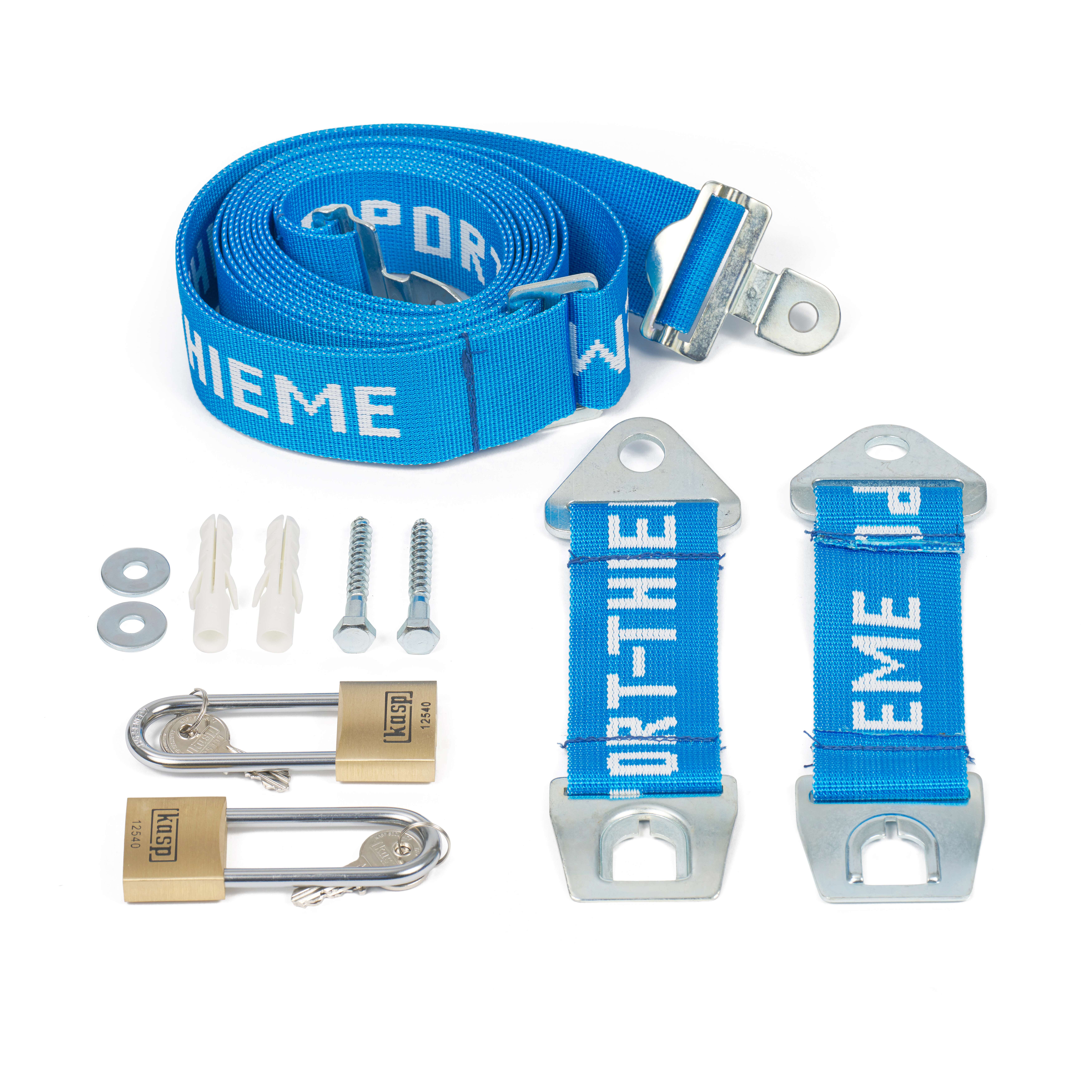 Sport-Thieme Wandbefestigungsgurt „Duo“, 3–6 m, Ohne Schlösser