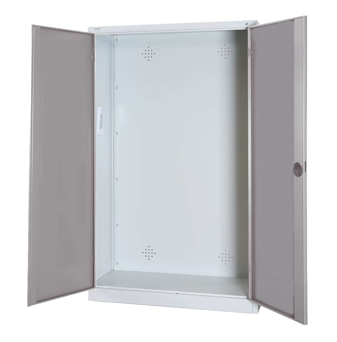 C+P Modul-Sportgeräteschrank mit Vollblech-Flügeltüren, HxBxT 195x120x50 cm, Klinkengriff, Gleichschließung