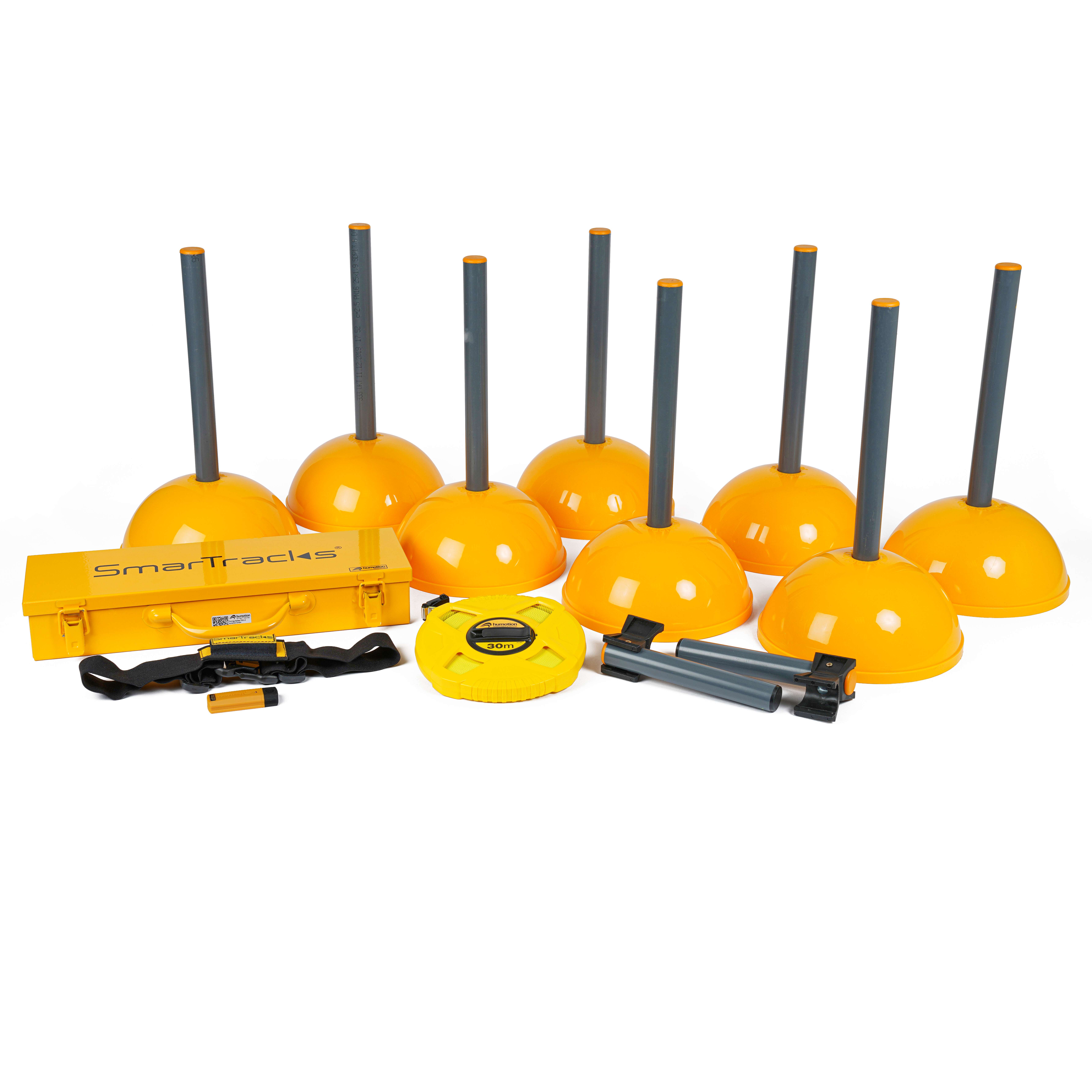 SmarTracks Zeitmesssystem-Set „Timing Mobile“, 4 Gates