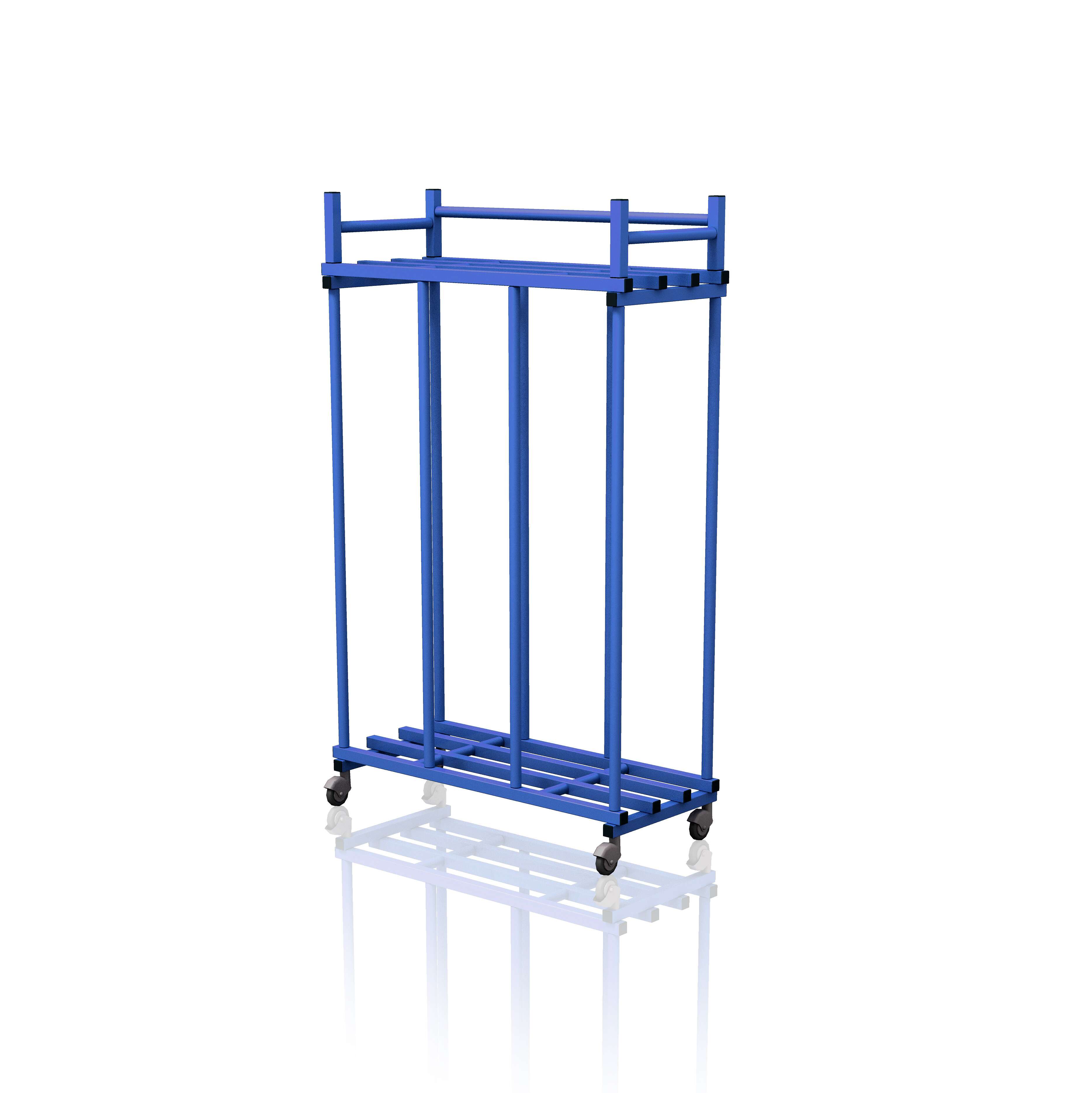 Sport-Thieme Transportwagen mit Zusatzfläche by Vendiplas, Blau