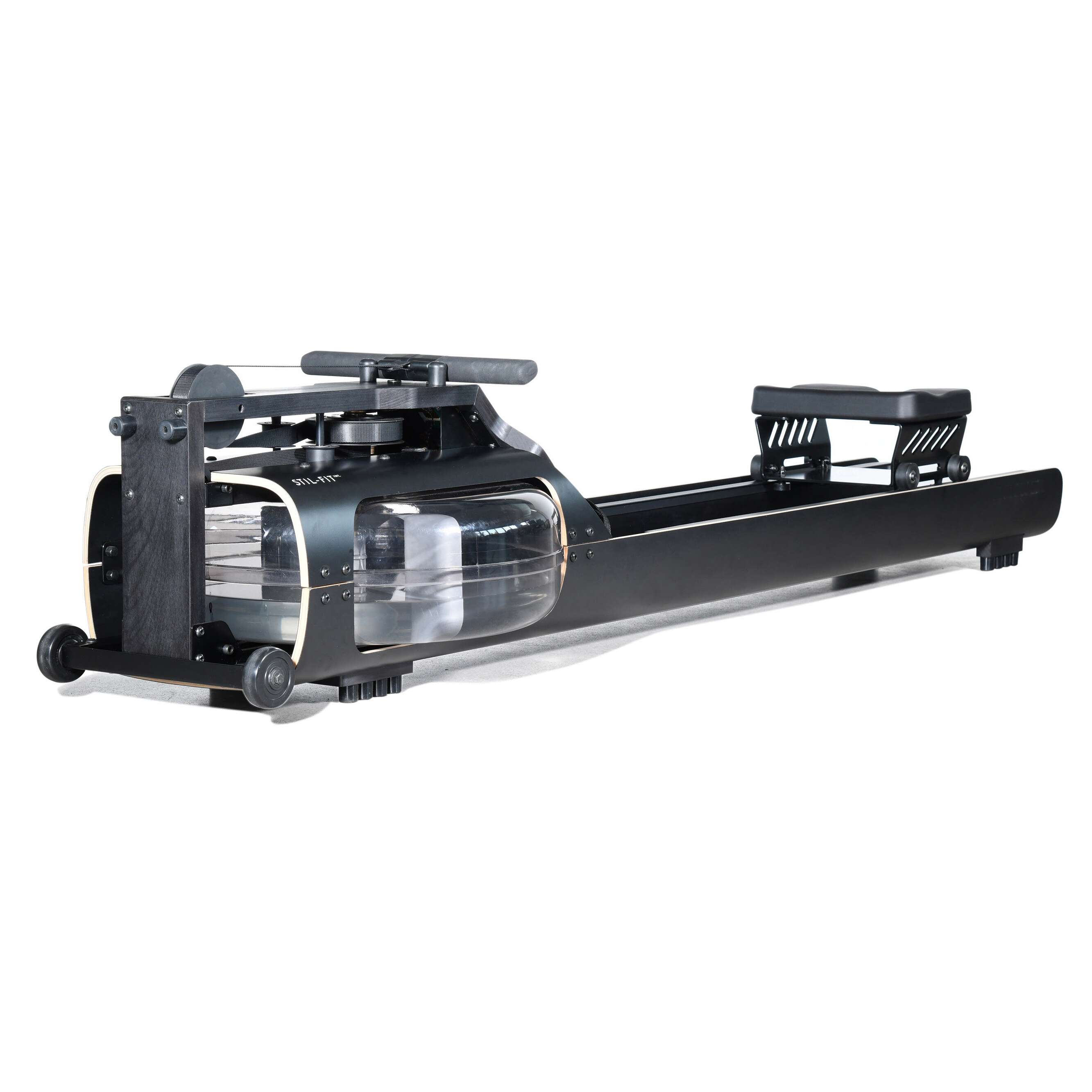 Stil-Fit Rudergerät „Flow One“, Schwarz